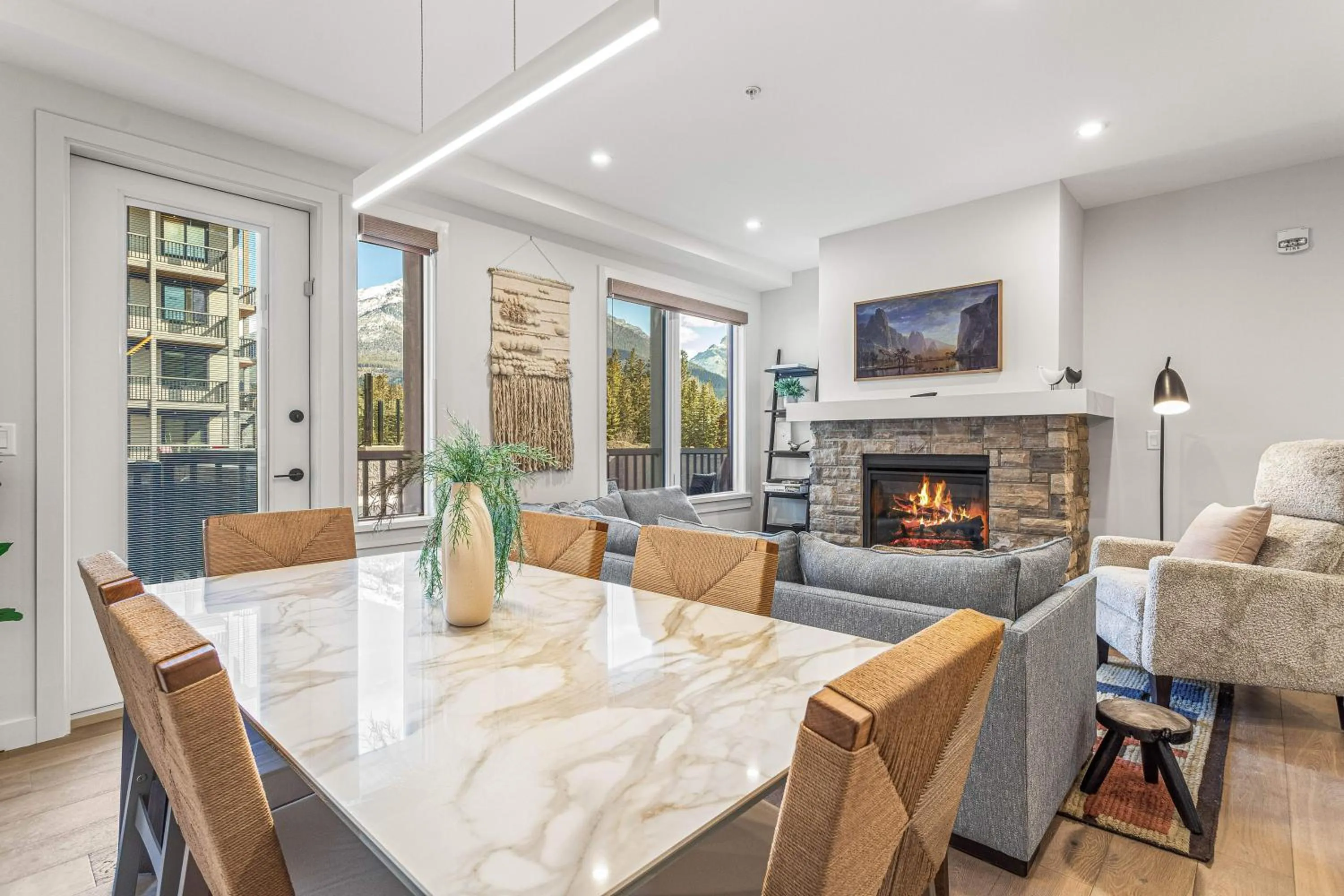 Living room in Spring Creek Vacations