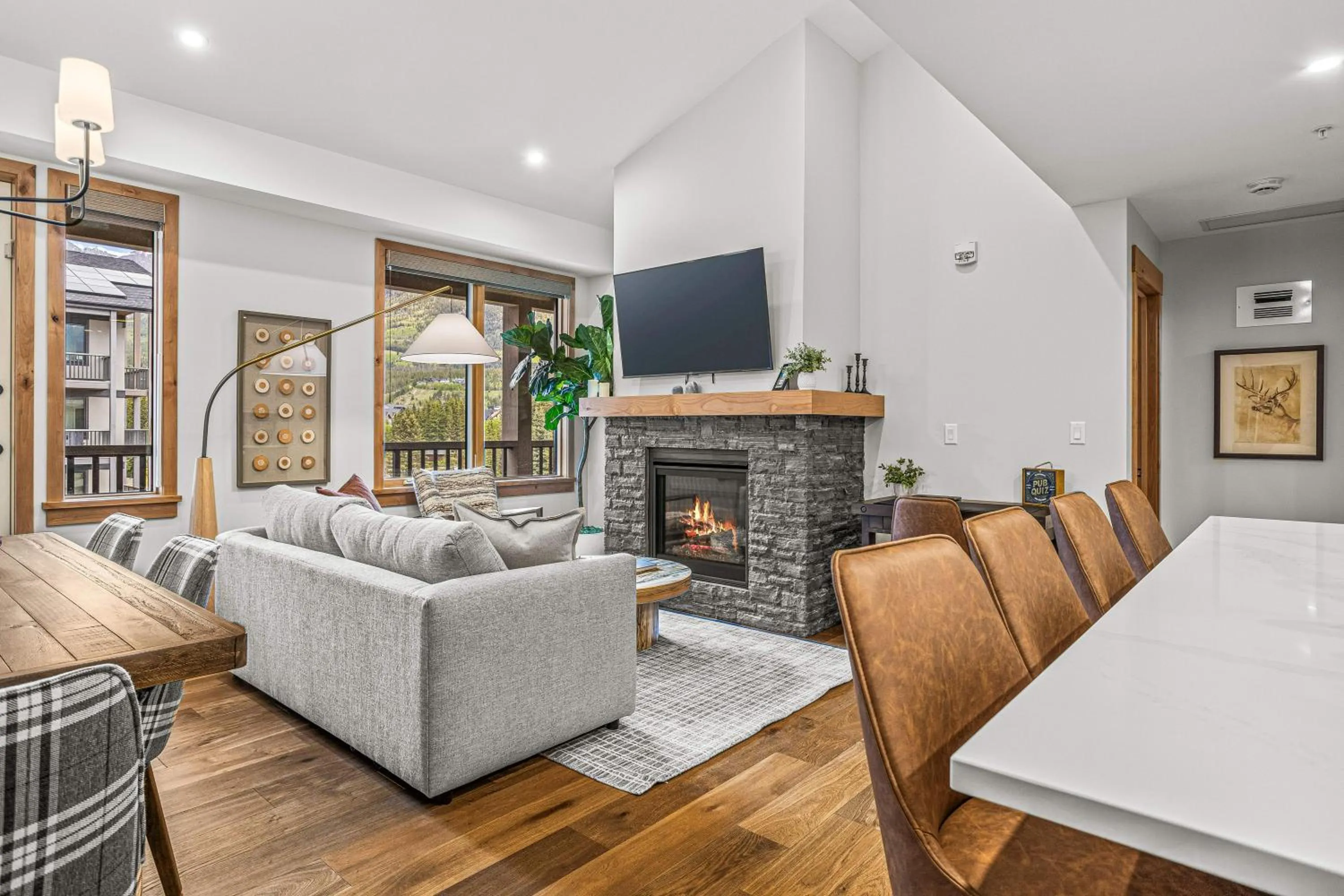 Living room in Spring Creek Vacations