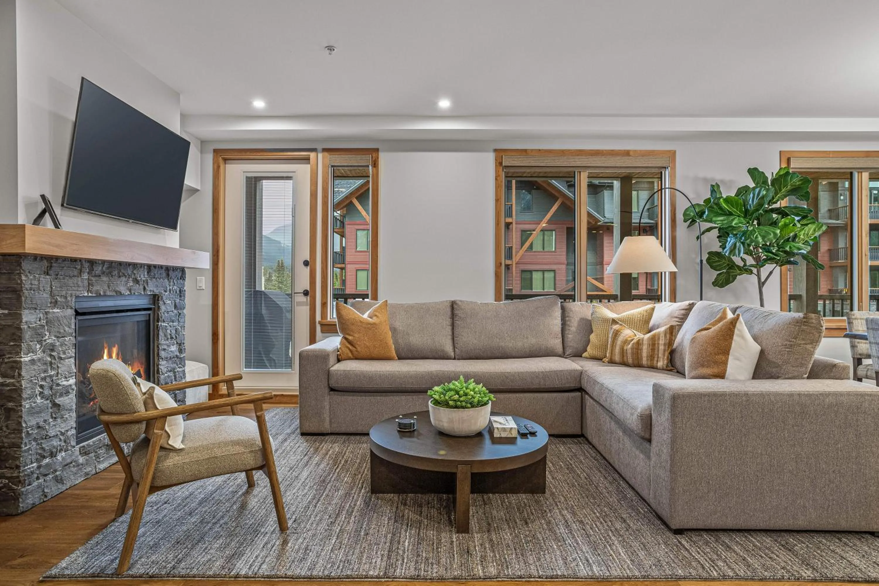 Living room in Spring Creek Vacations