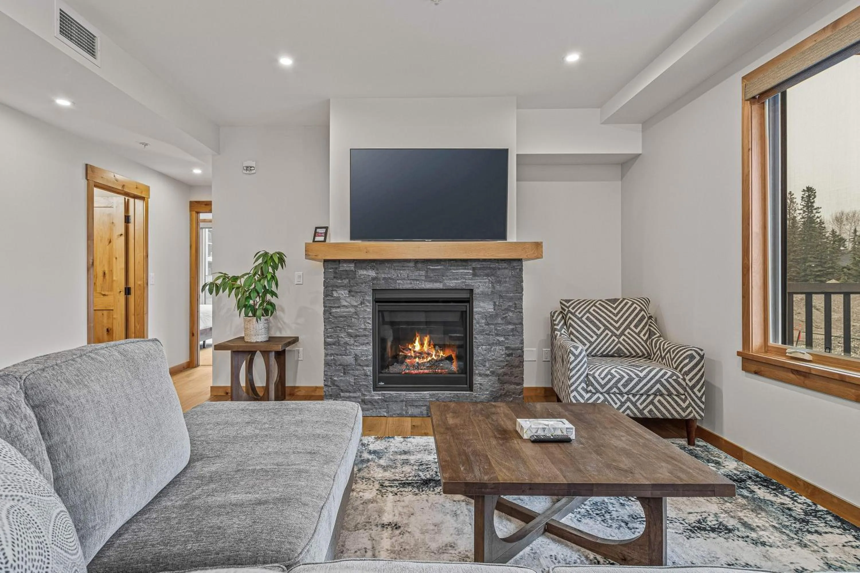 Living room in Spring Creek Vacations