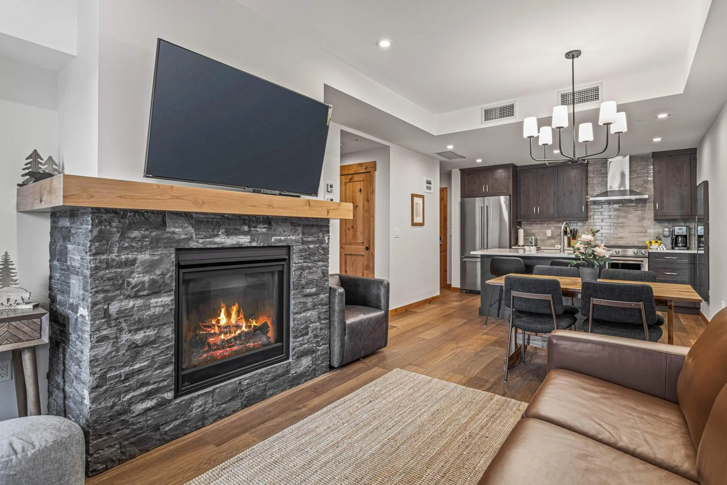 Living room in Spring Creek Vacations