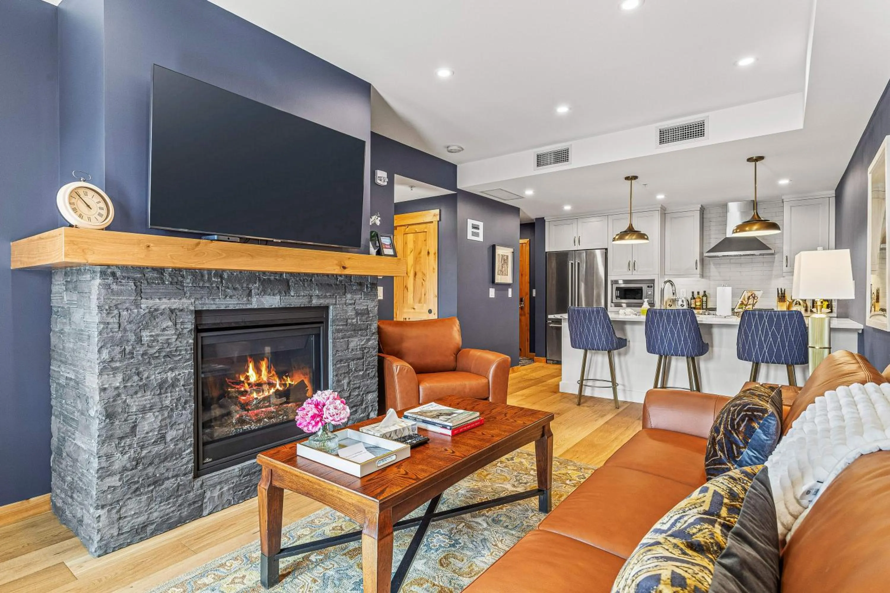 Living room in Spring Creek Vacations