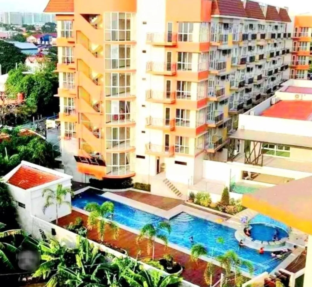 Property building in The Lancris Residences, 2 Bedrooms, 1 Bathroom, Living-room, Kitchen & Pool is Free