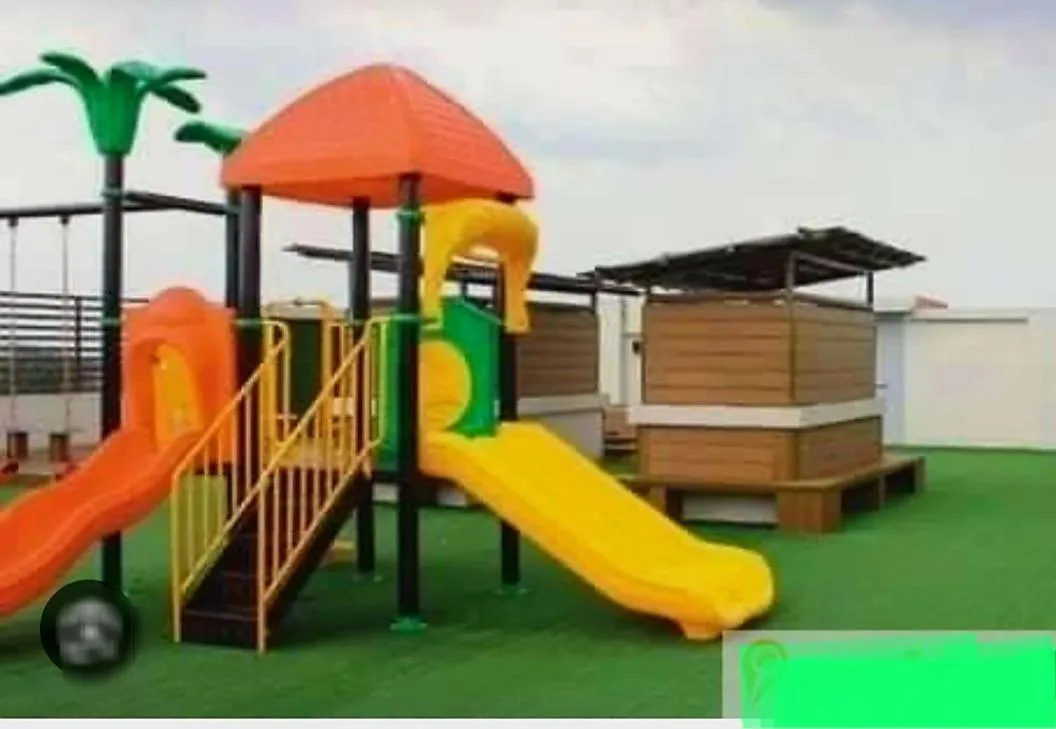 Children play ground in The Lancris Residences, 2 Bedrooms, 1 Bathroom, Living-room, Kitchen & Pool is Free
