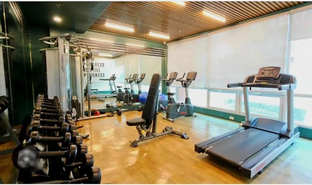 Fitness centre/facilities in The Lancris Residences, 2 Bedrooms, 1 Bathroom, Living-room, Kitchen & Pool is Free