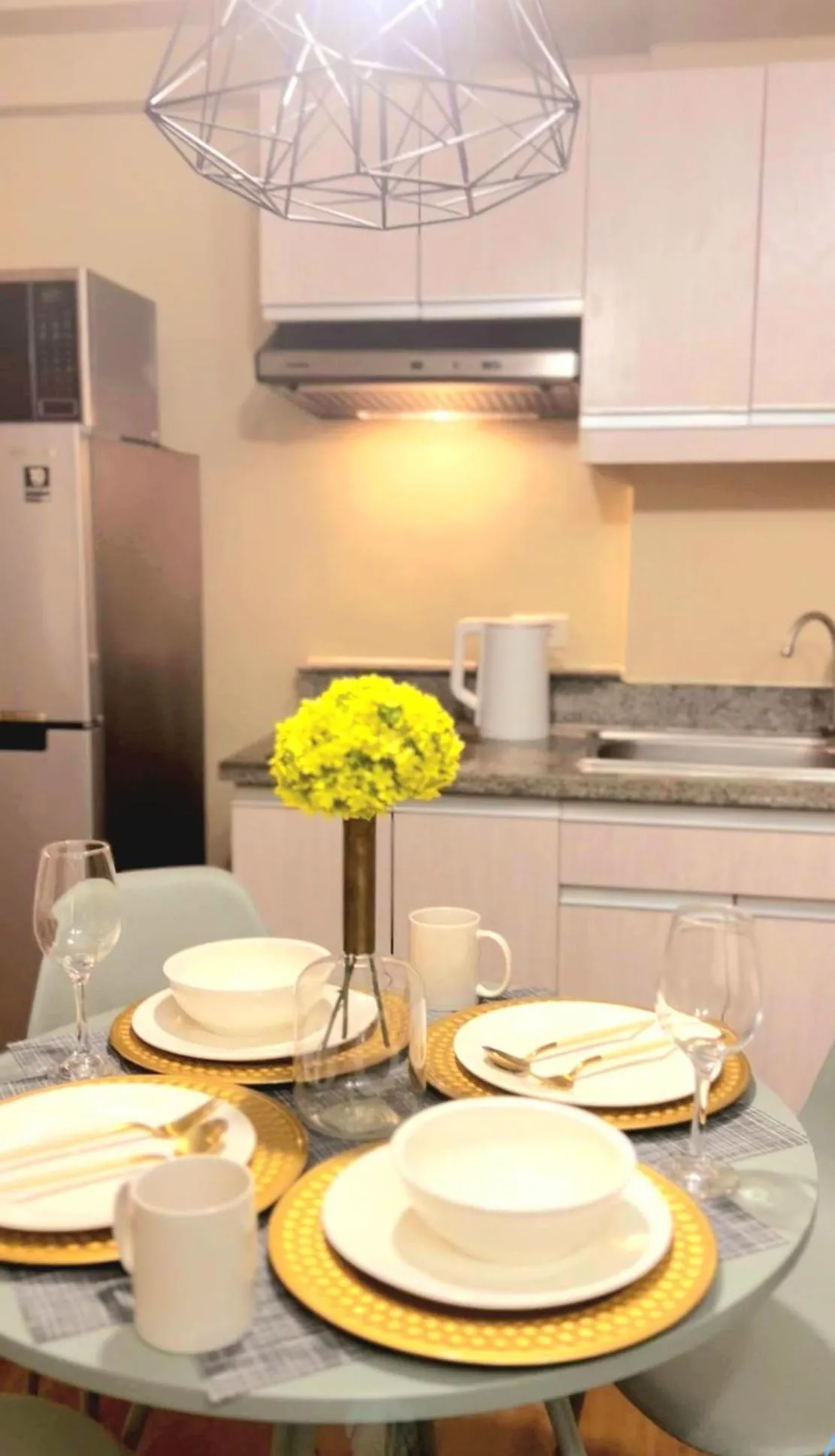 Kitchen or kitchenette in The Lancris Residences, 2 Bedrooms, 1 Bathroom, Living-room, Kitchen & Pool is Free