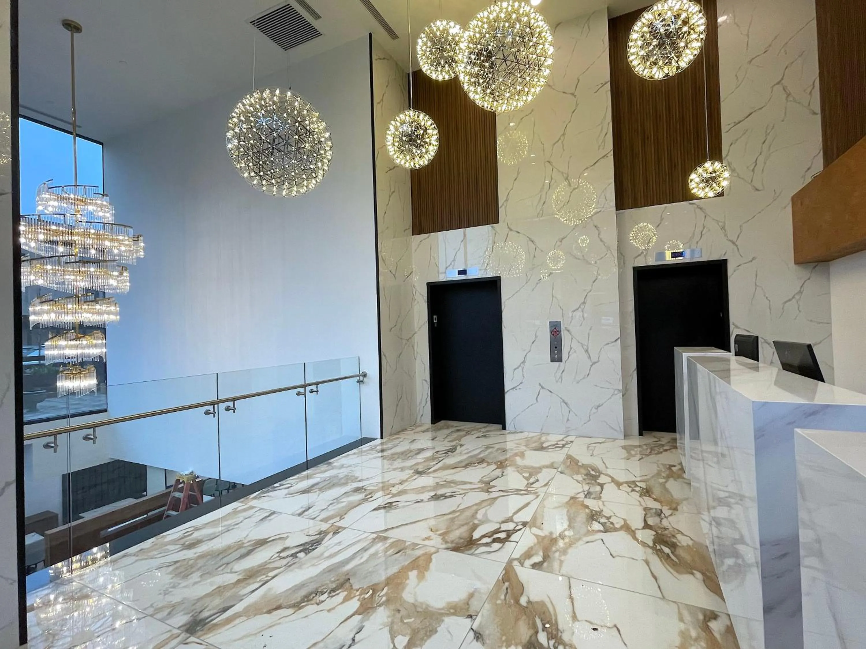 Lobby or reception in Liberty View Brooklyn Hotel