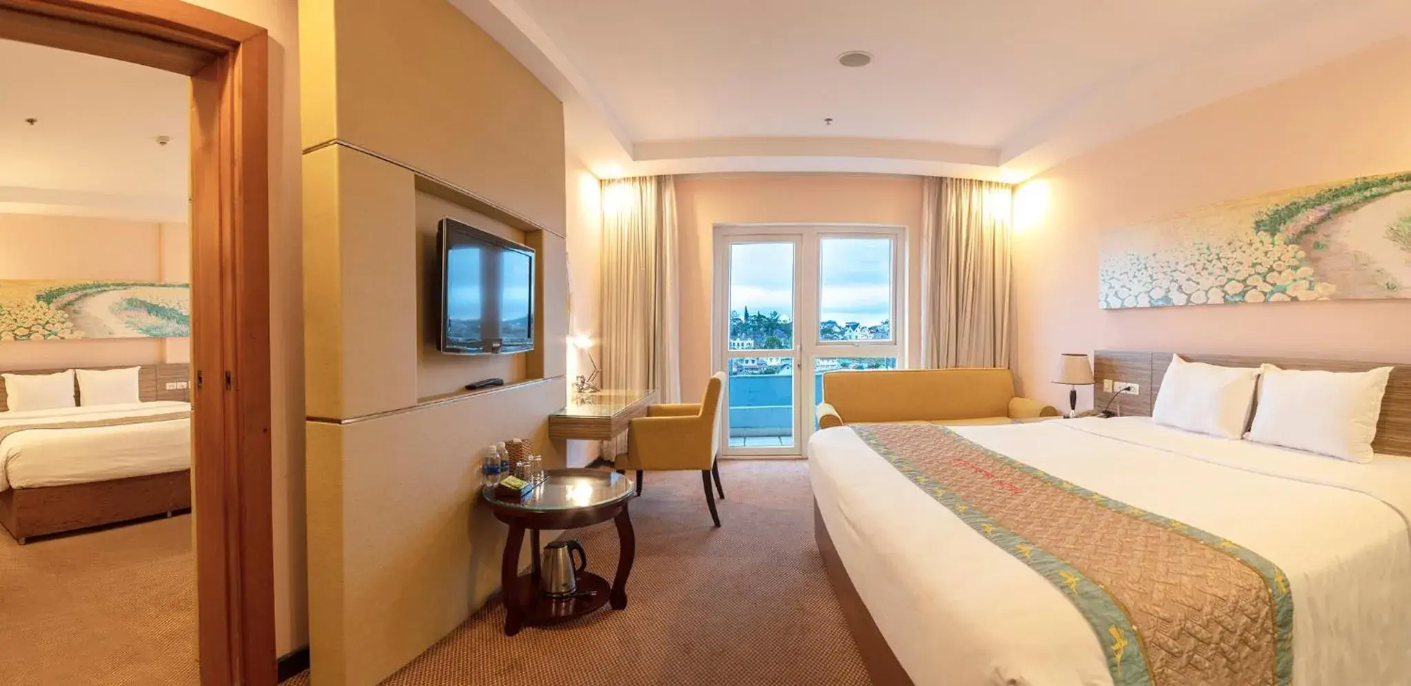 Photo of the whole room, Bed in Vietsovpetro Hotel Dalat Photo of the whole room, Bed in Vietsovpetro Hotel Dalat