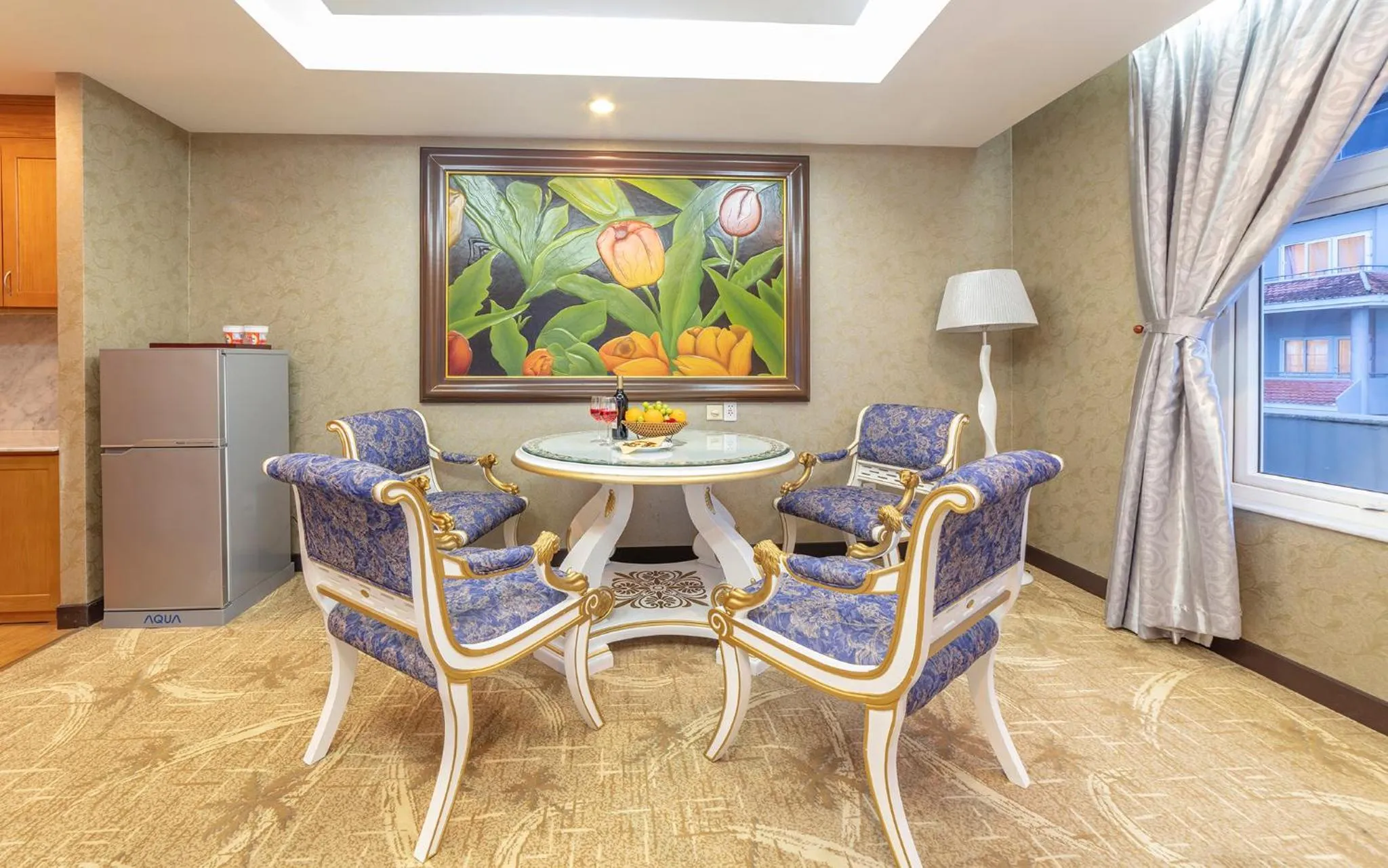 Seating area in Vietsovpetro Hotel Dalat