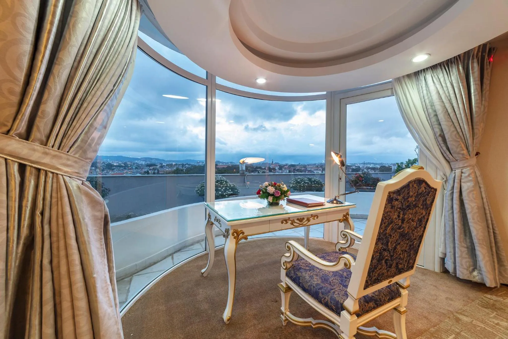 City view in Vietsovpetro Hotel Dalat