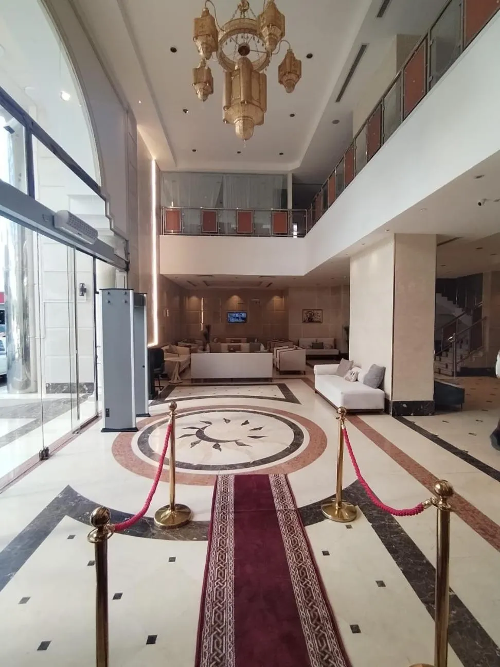 Seating area in Al Kiram Hotel Al Azizia