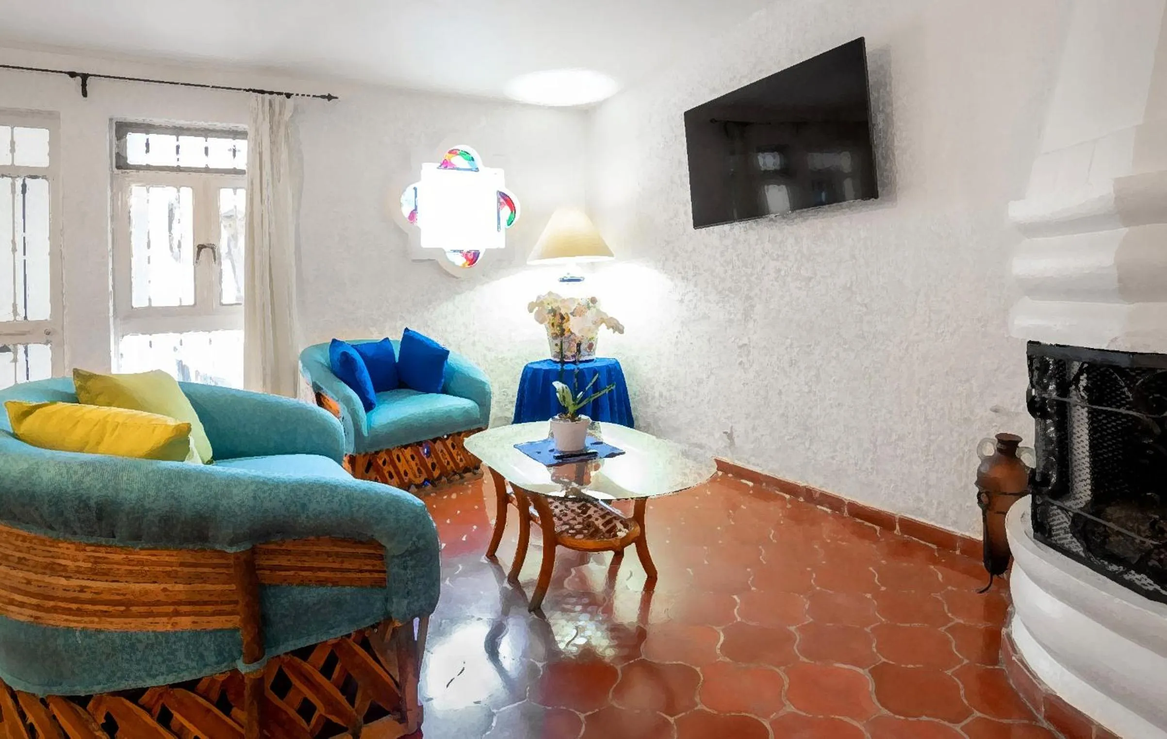 TV and multimedia in Garden of Dreams Boutique Hotel