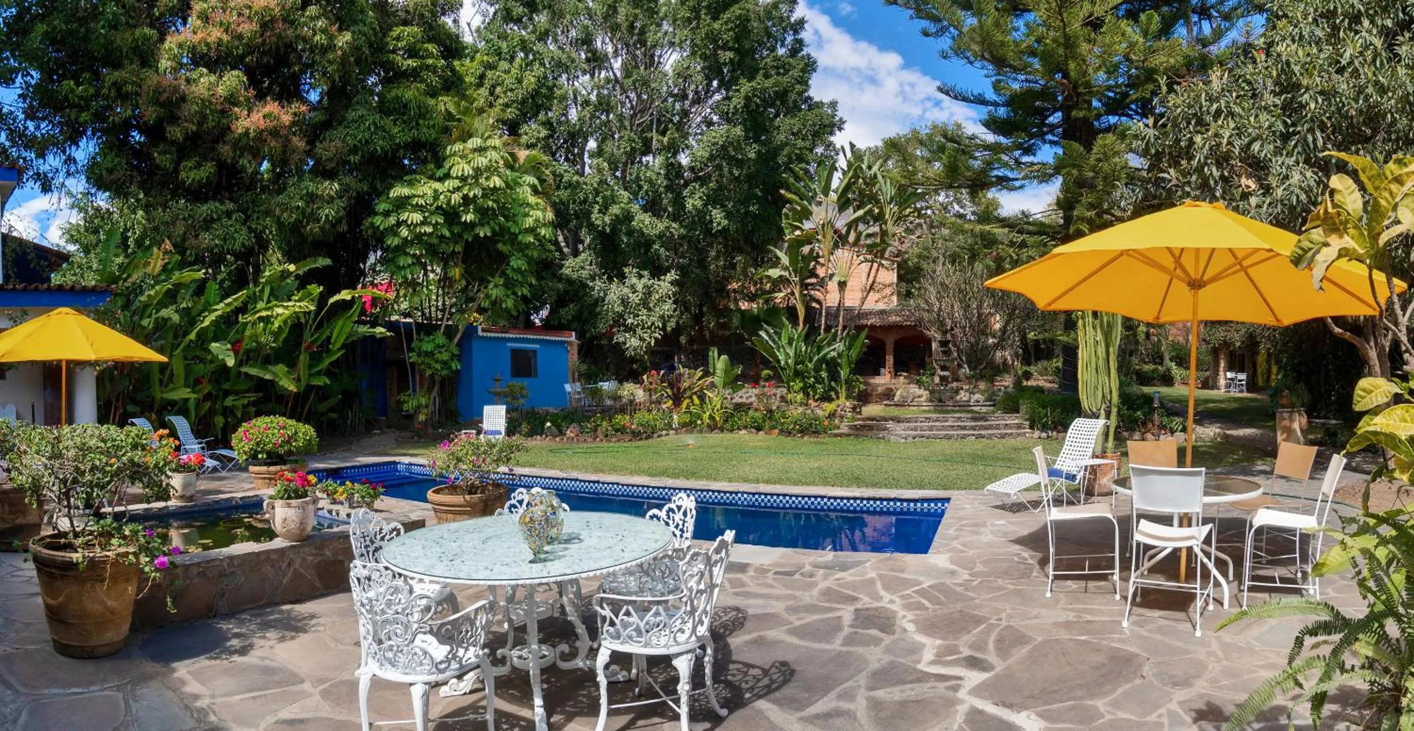 Patio in Garden of Dreams Boutique Hotel
