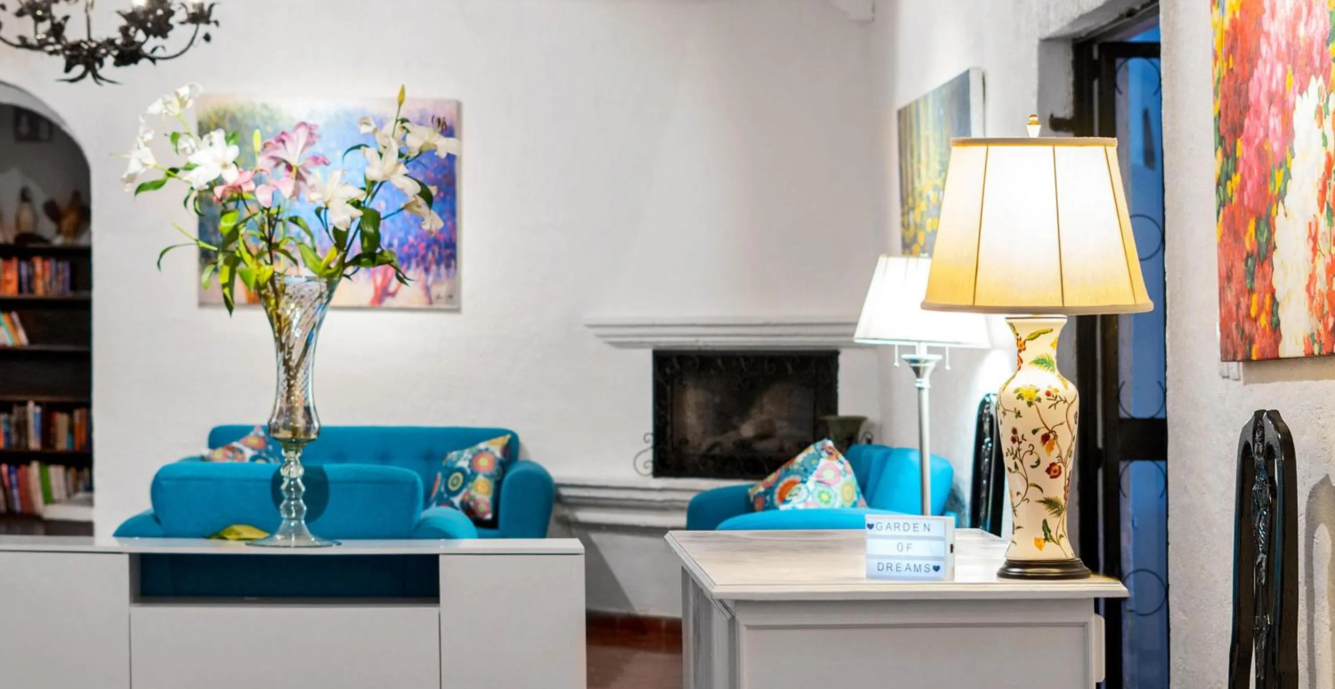 Lobby or reception in Garden of Dreams Boutique Hotel