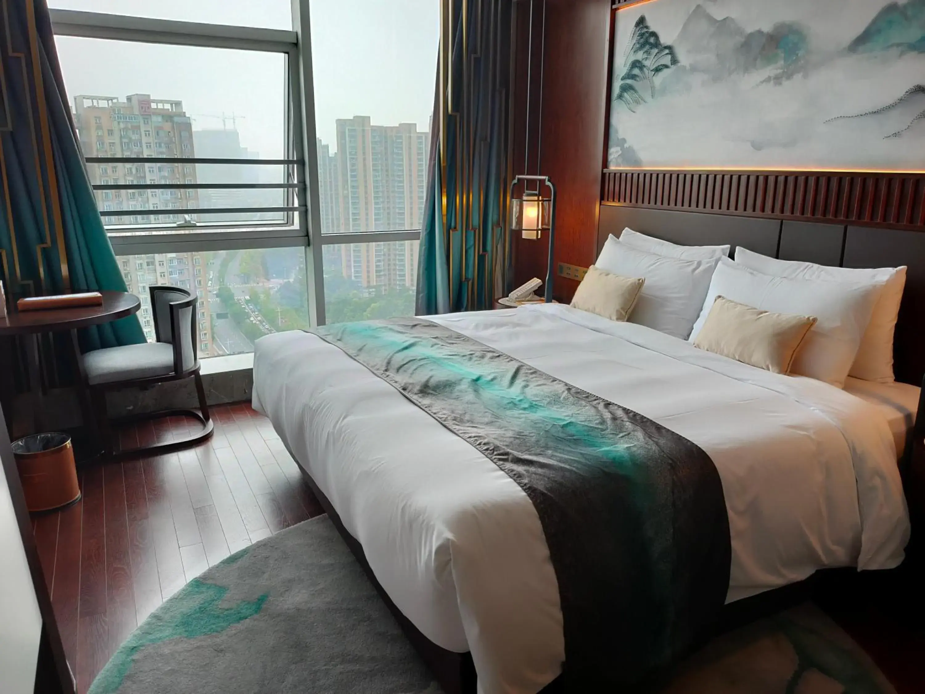 Bed in New Century Hotel Qianchao Hangzhou Bed in New Century Hotel Qianchao Hangzhou