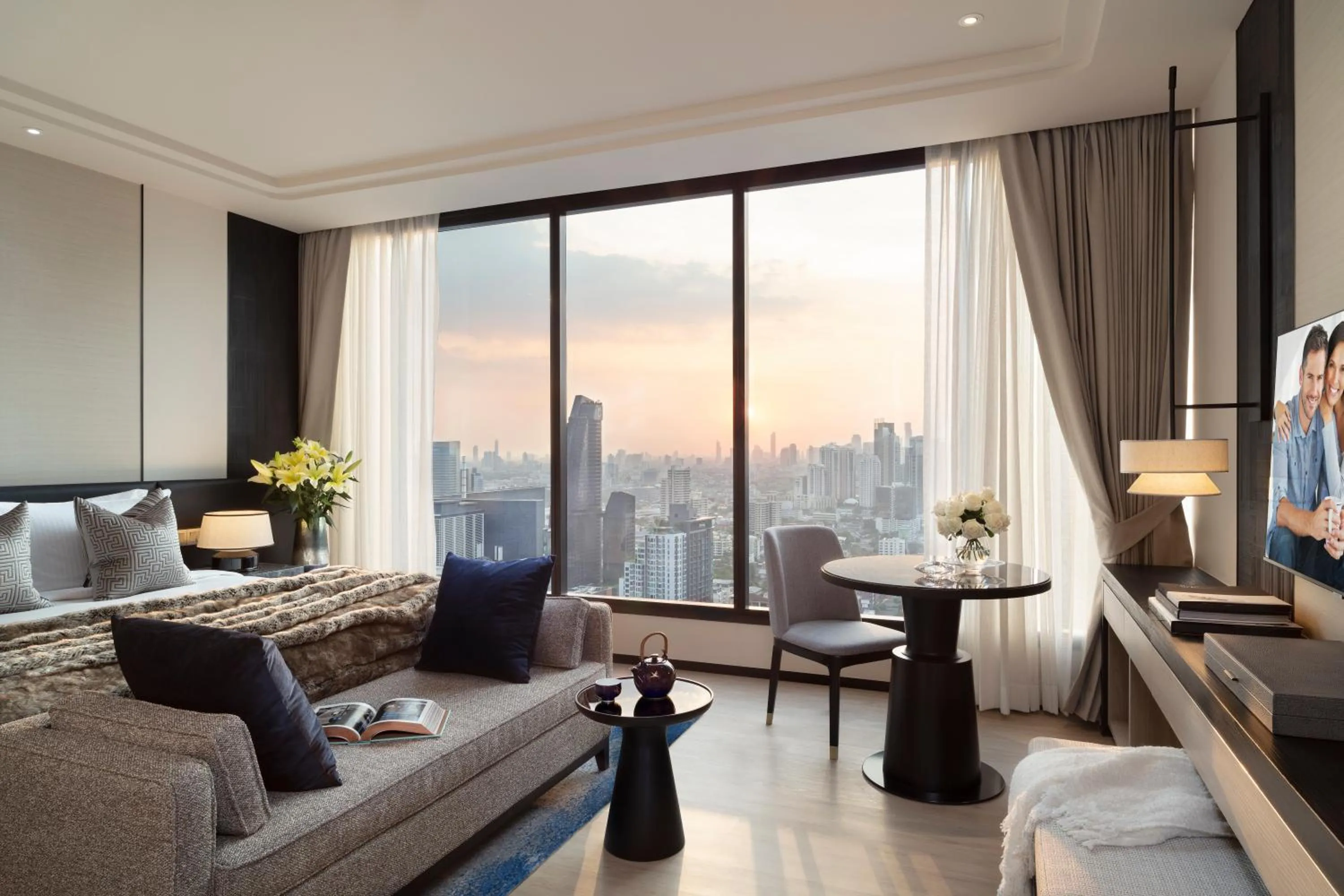 Bed in Ascott Thonglor Bangkok