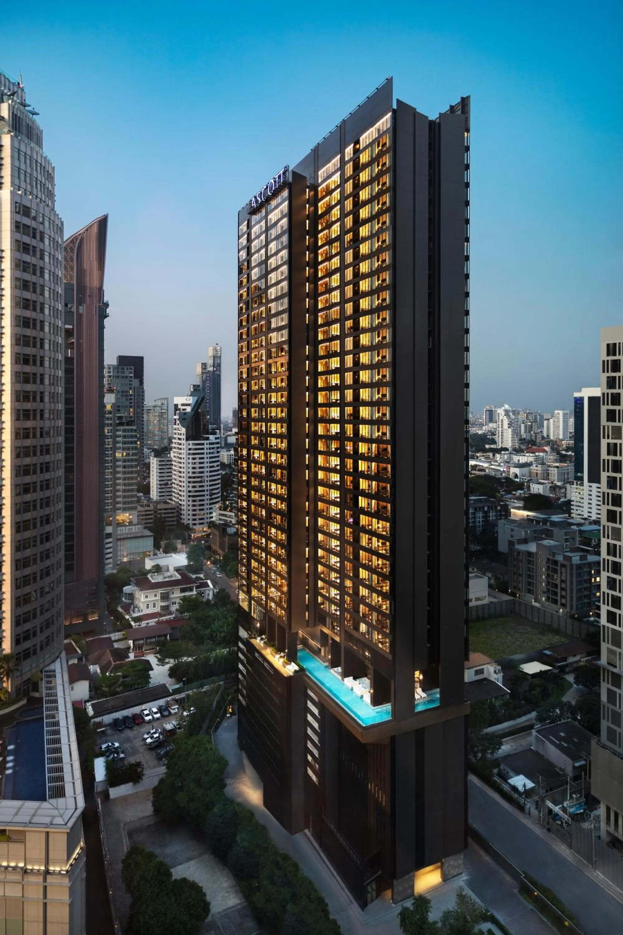 Property building in Ascott Thonglor Bangkok