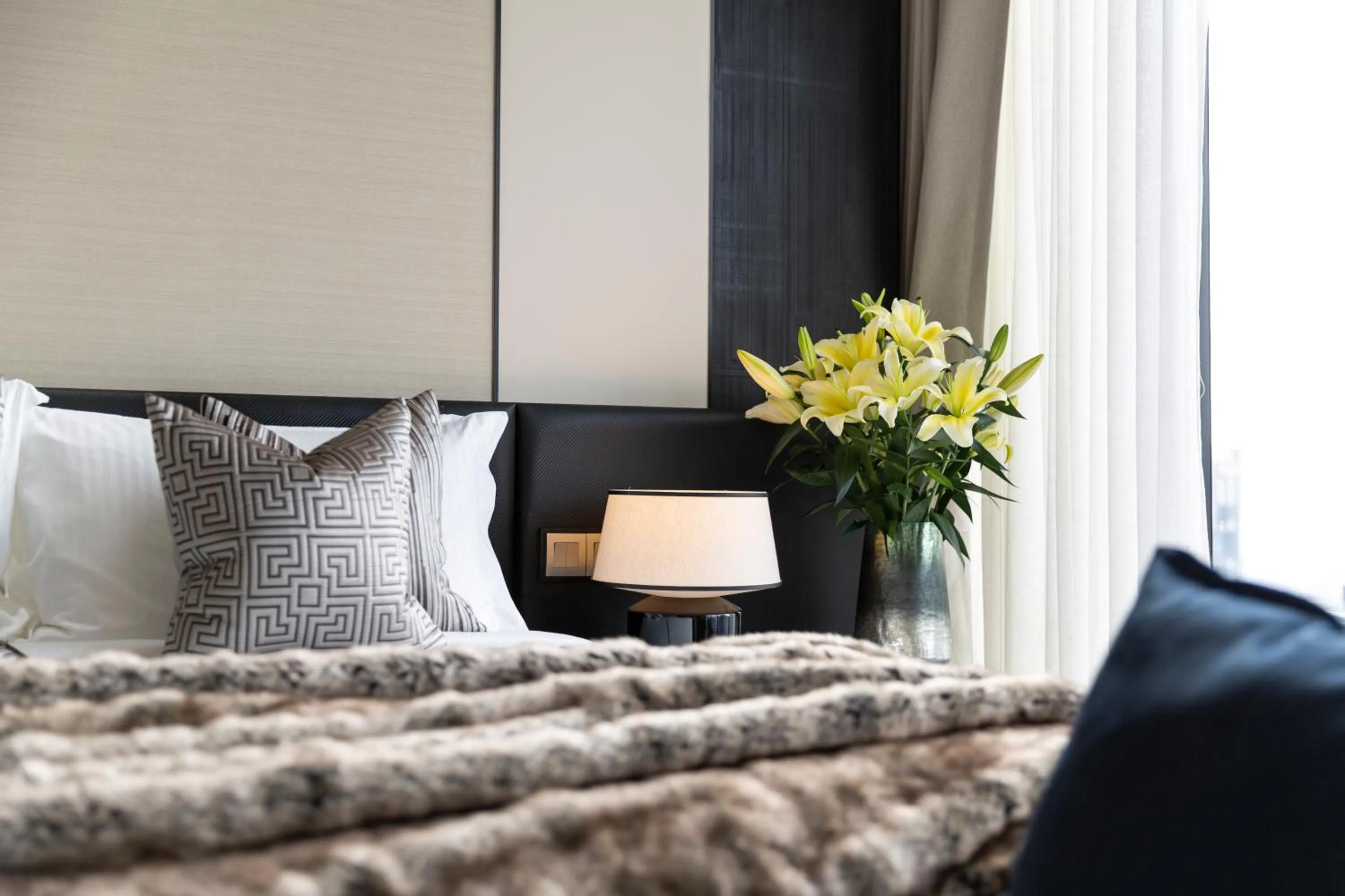 Bed in Ascott Thonglor Bangkok