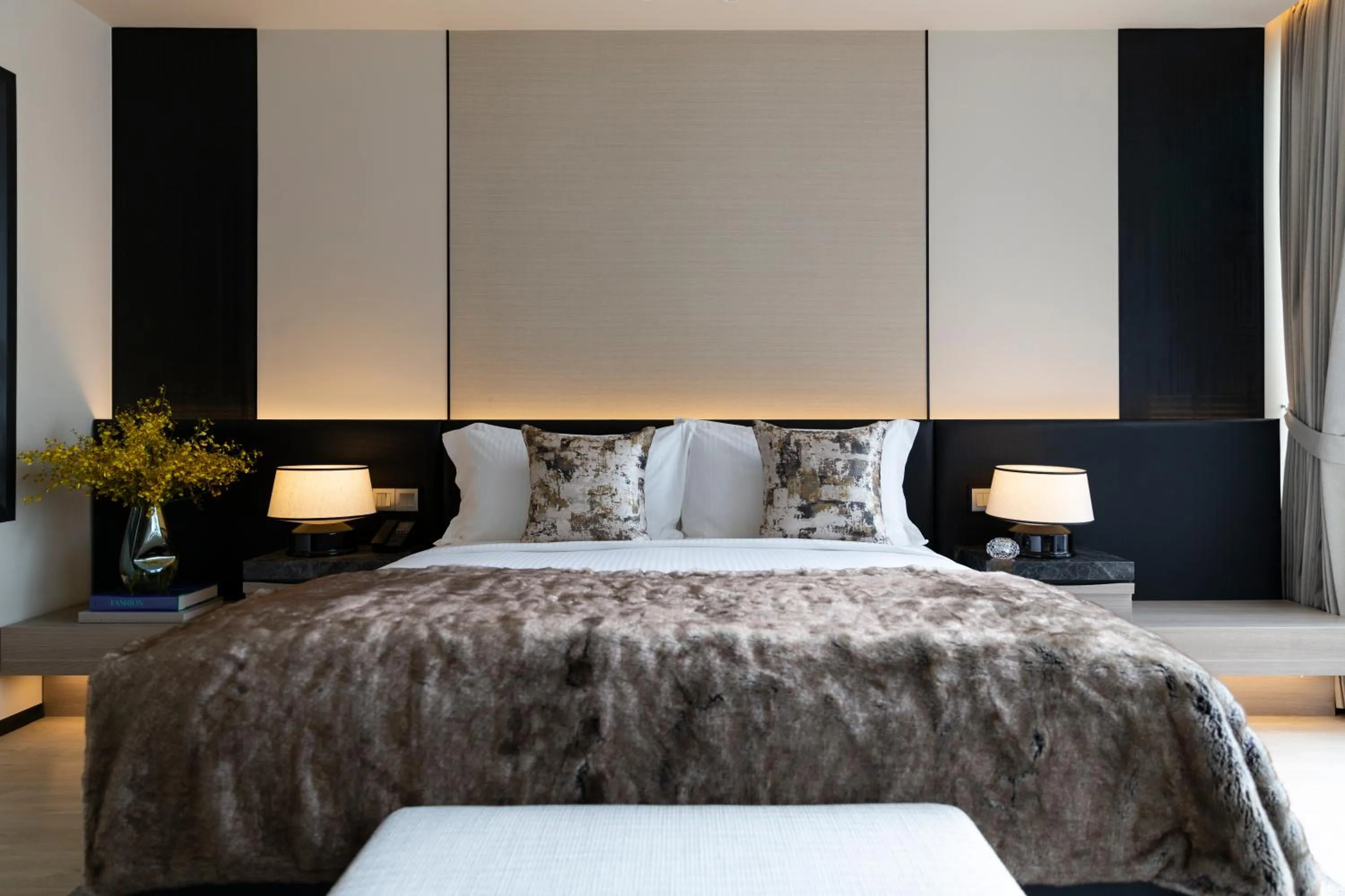 Bed in Ascott Thonglor Bangkok