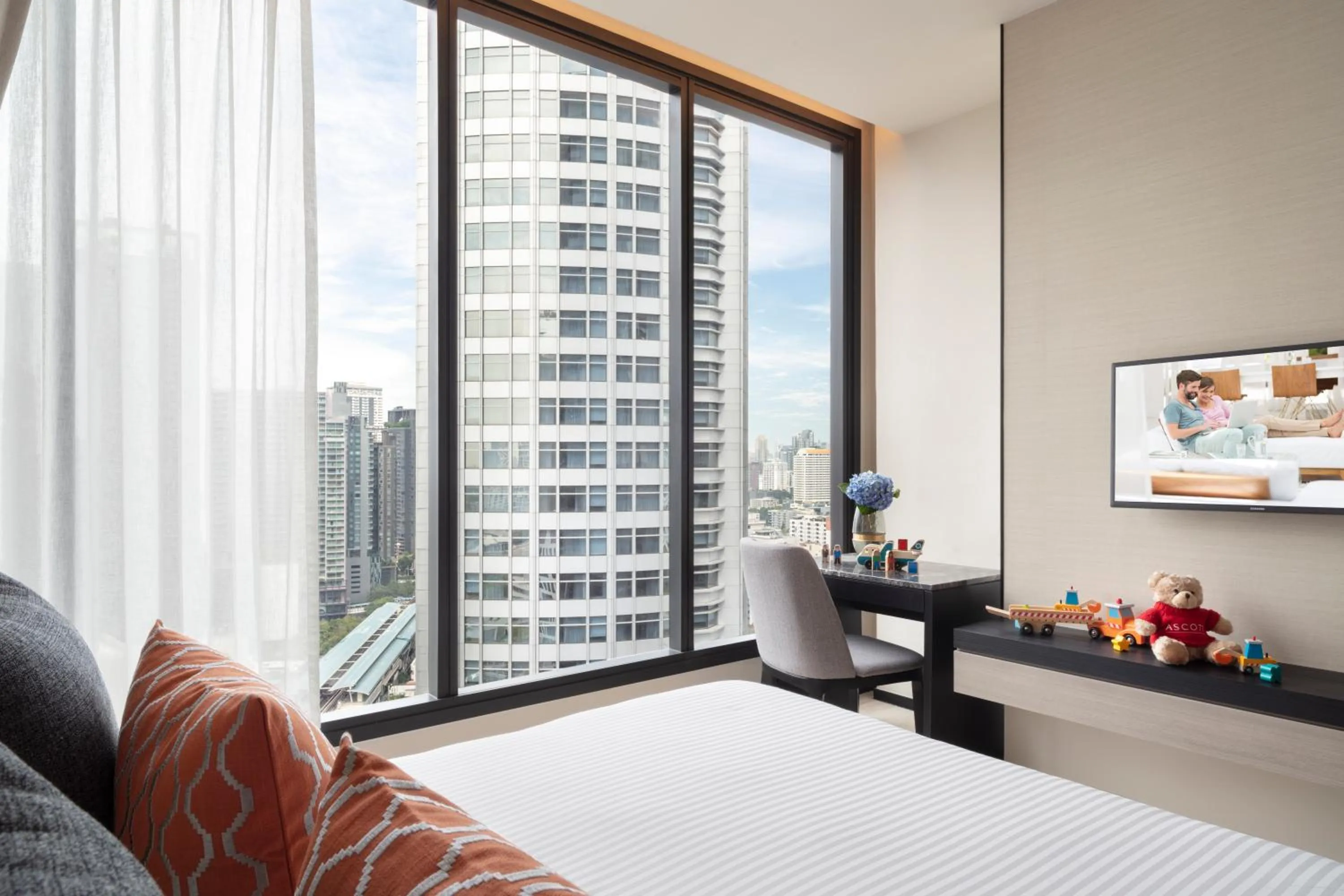 Bed in Ascott Thonglor Bangkok