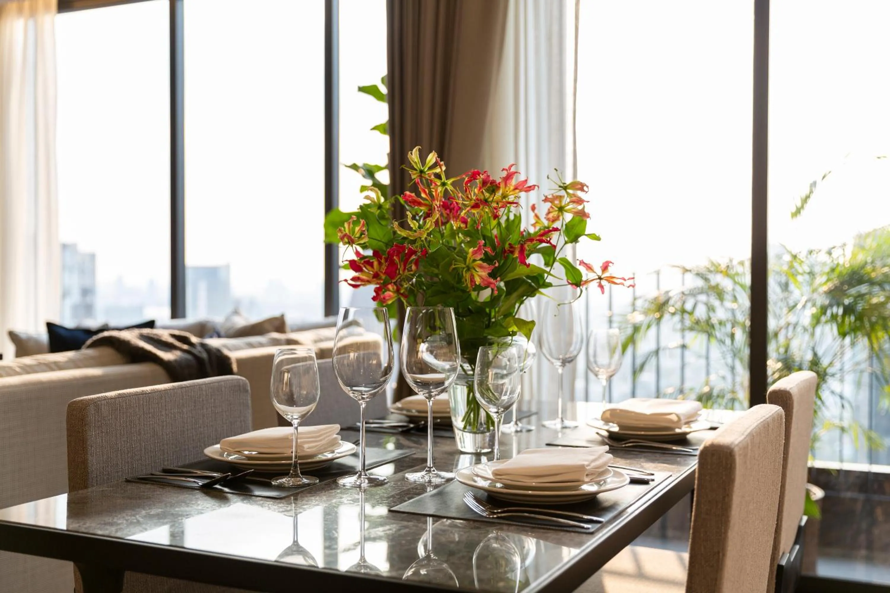 Dining area in Ascott Thonglor Bangkok