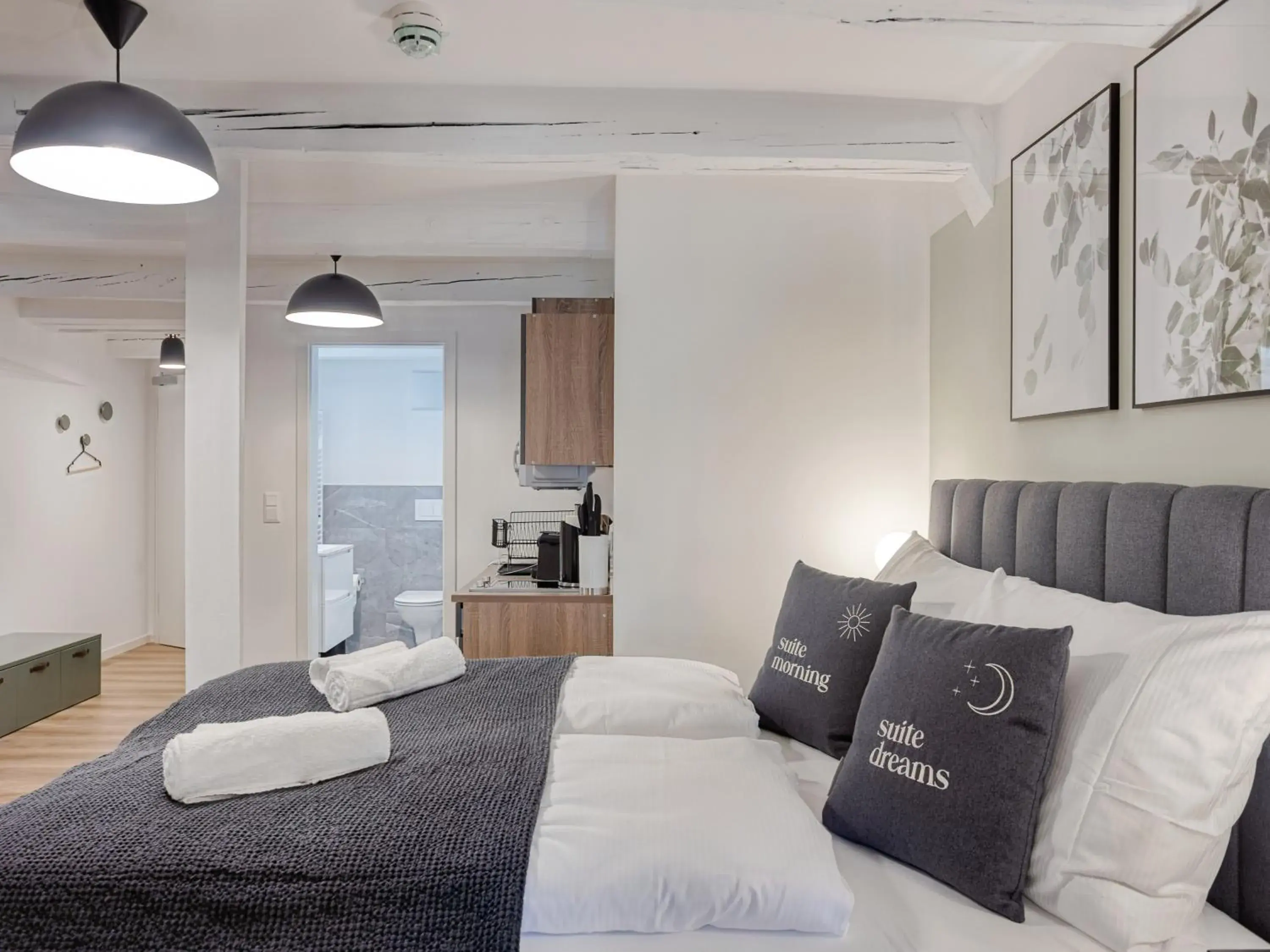 Bed in Limehome Zwickau Hauptmarkt Bed in Limehome Zwickau Hauptmarkt