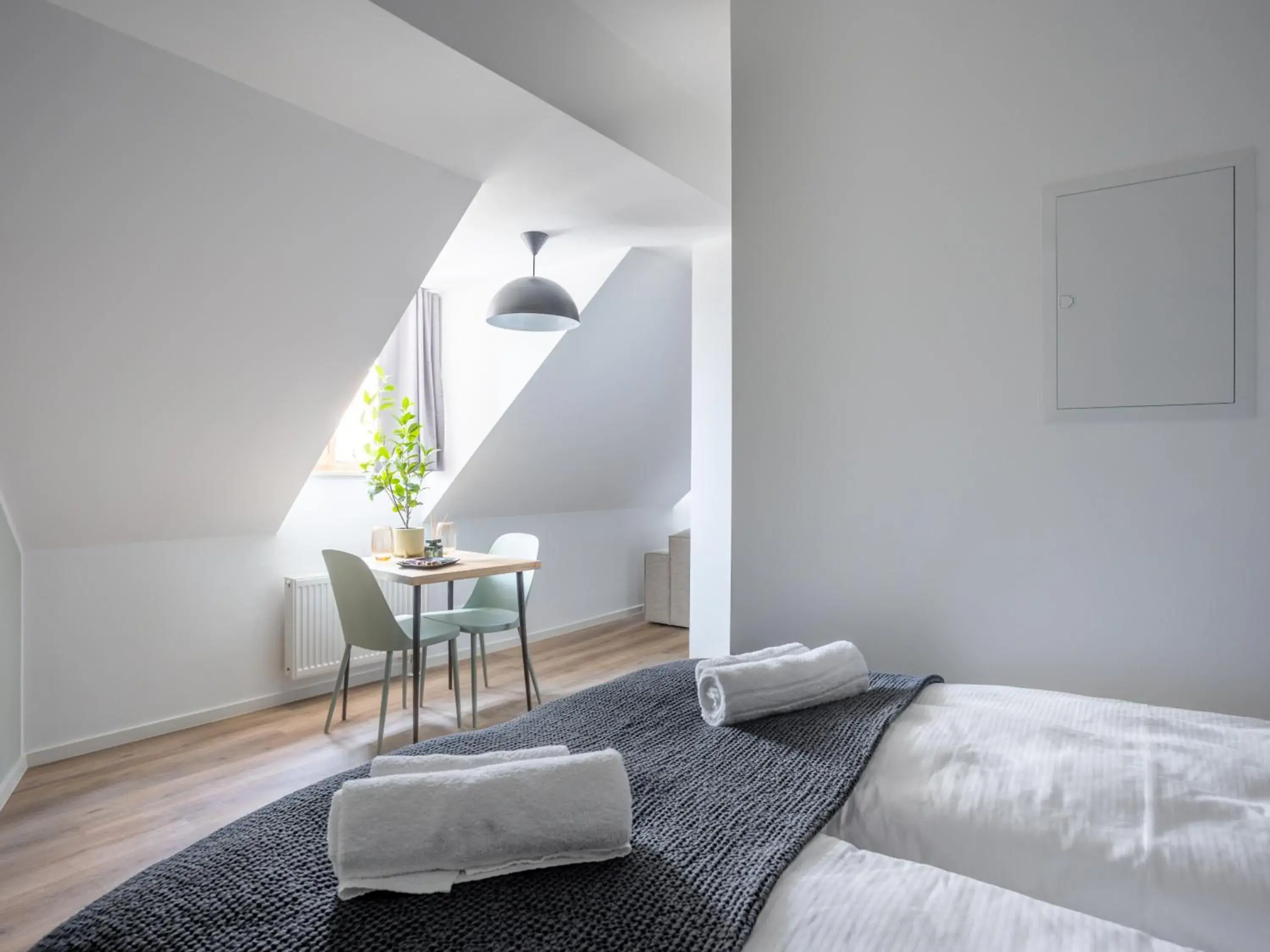 Bed in Limehome Zwickau Hauptmarkt Bed in Limehome Zwickau Hauptmarkt