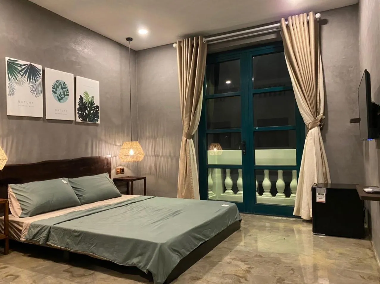 Bed in Amara PhuQuoc Hotel