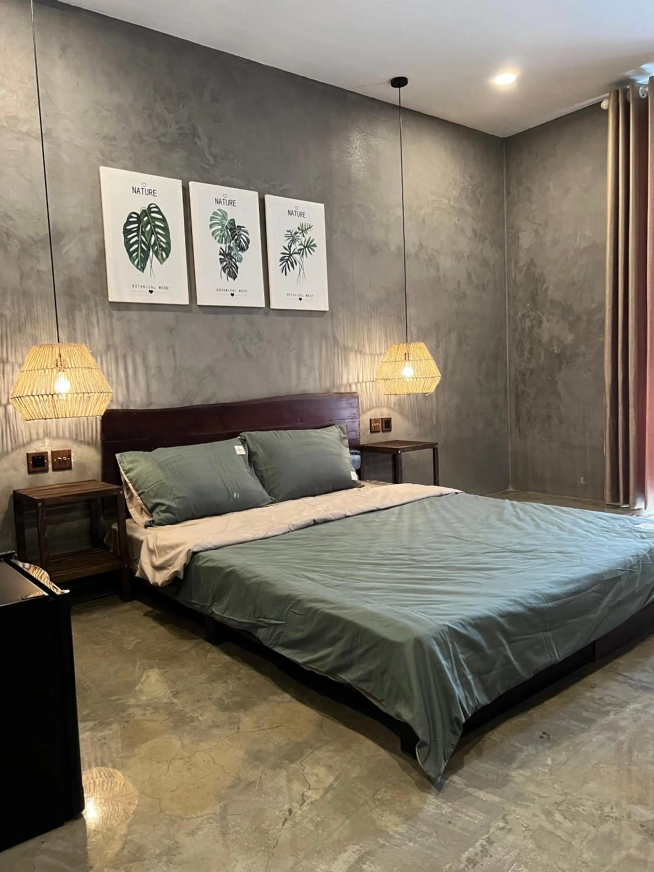 Bed in Amara PhuQuoc Hotel