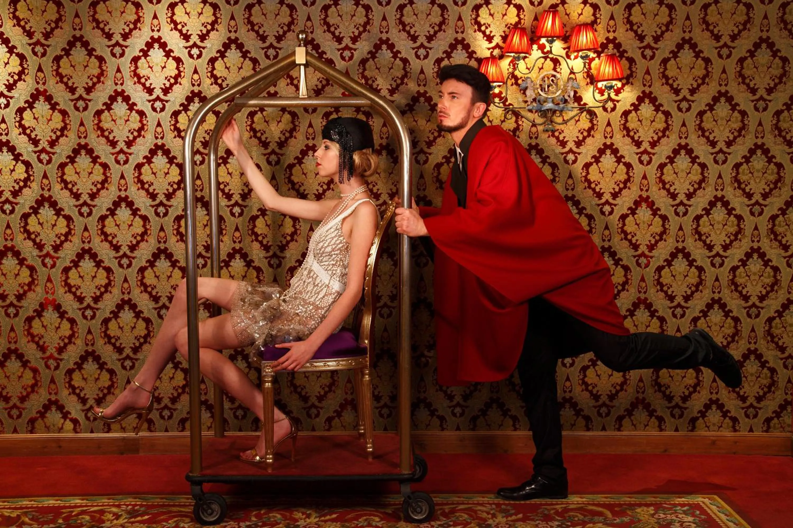 Lobby or reception in Hotel Miramonti