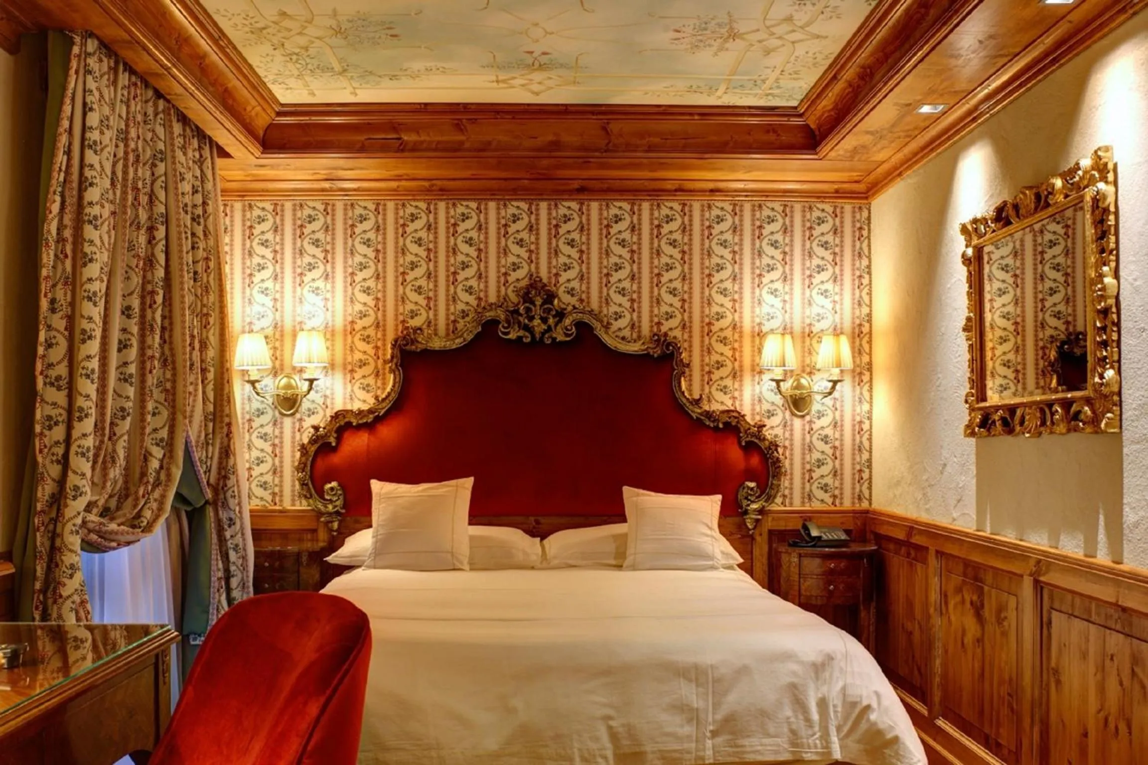 Bed in Hotel Miramonti