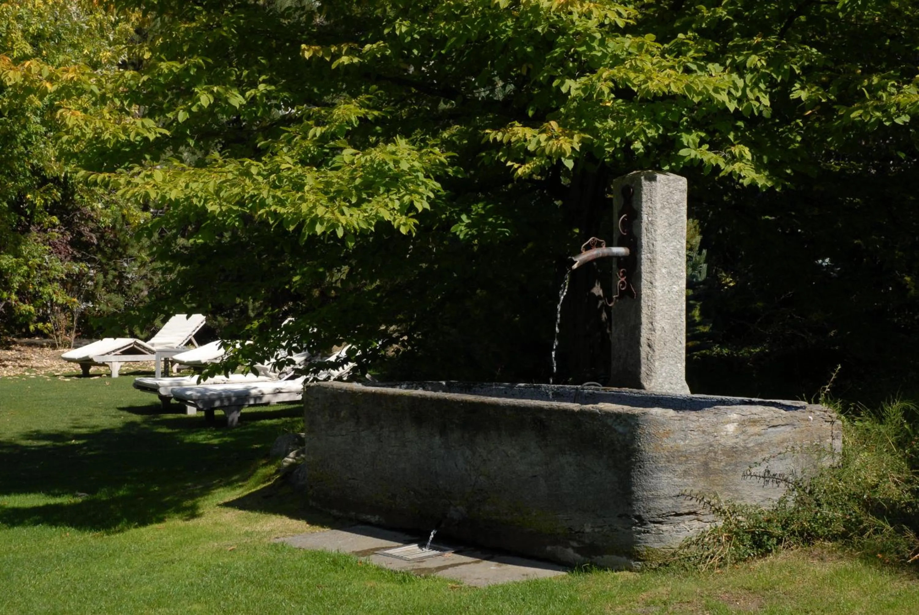 Garden in Hotel Miramonti