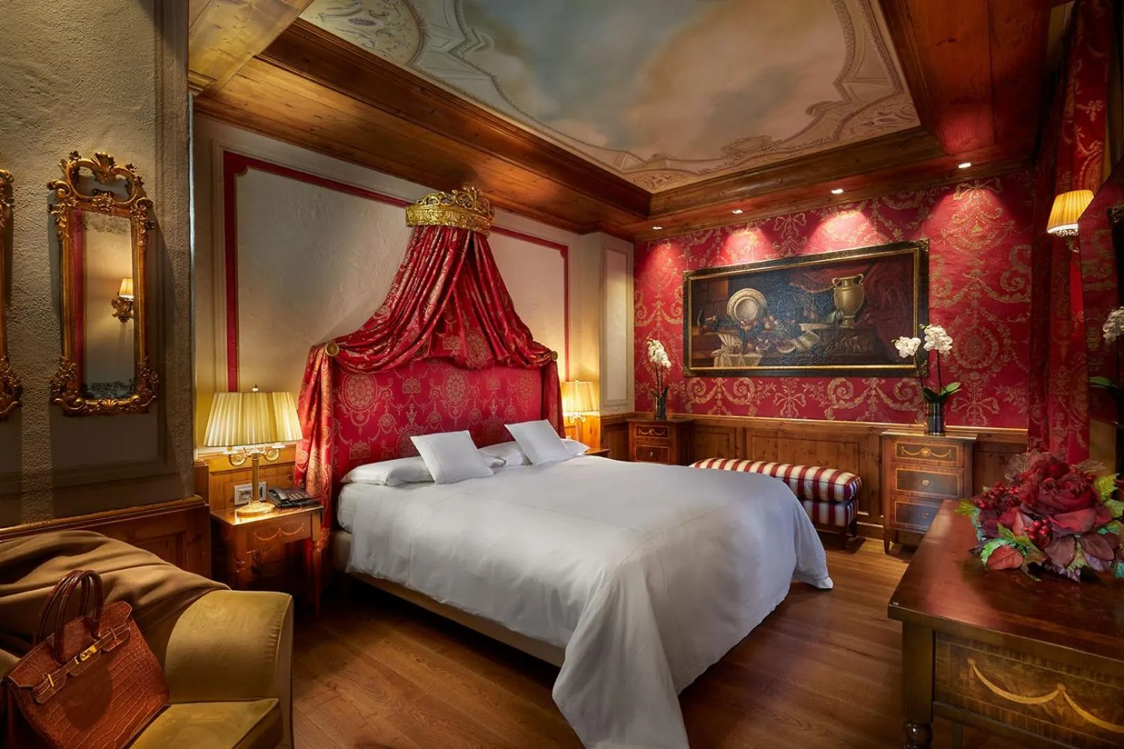 Bedroom, Bed in Hotel Miramonti