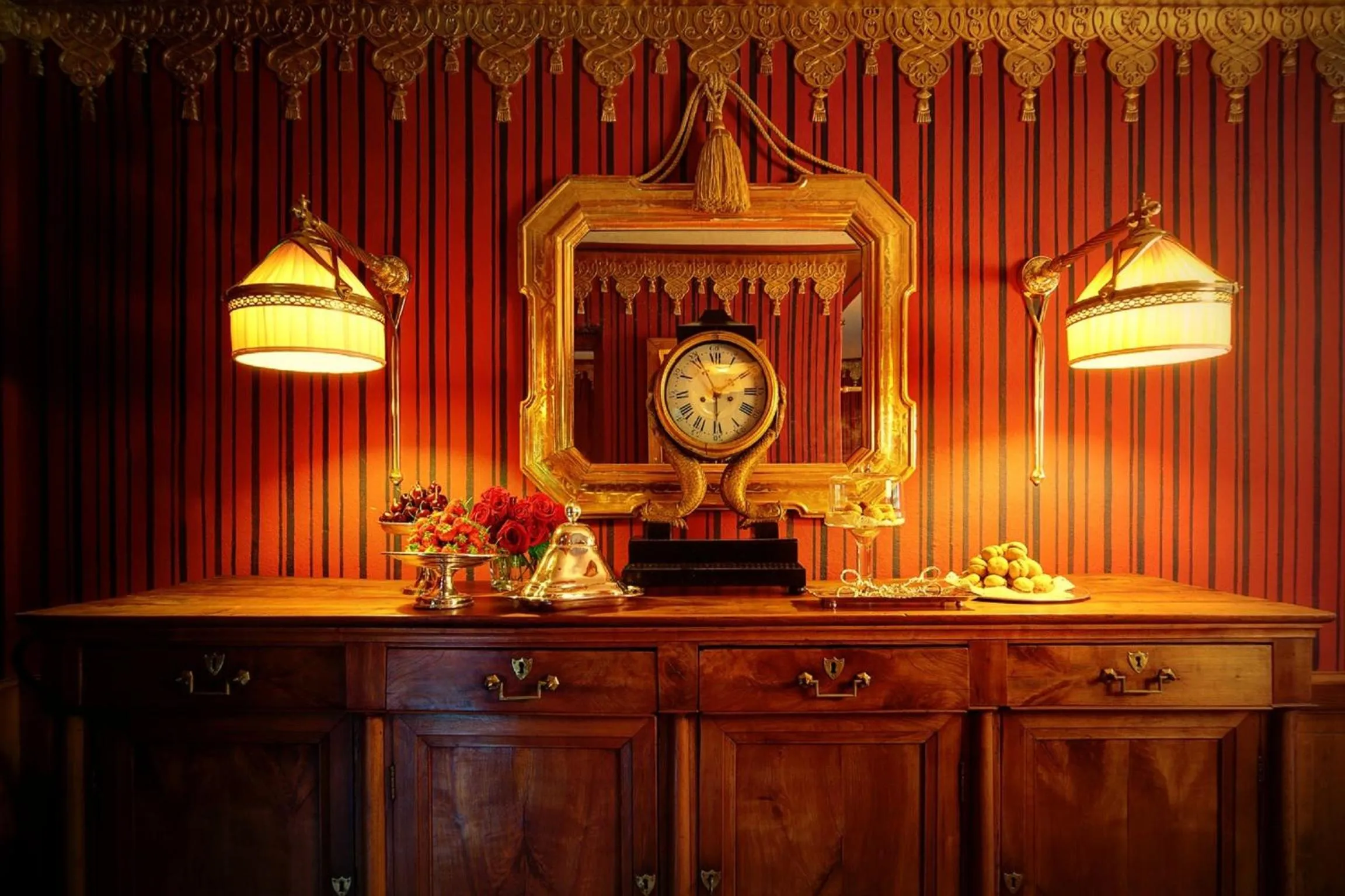 Decorative detail in Hotel Miramonti