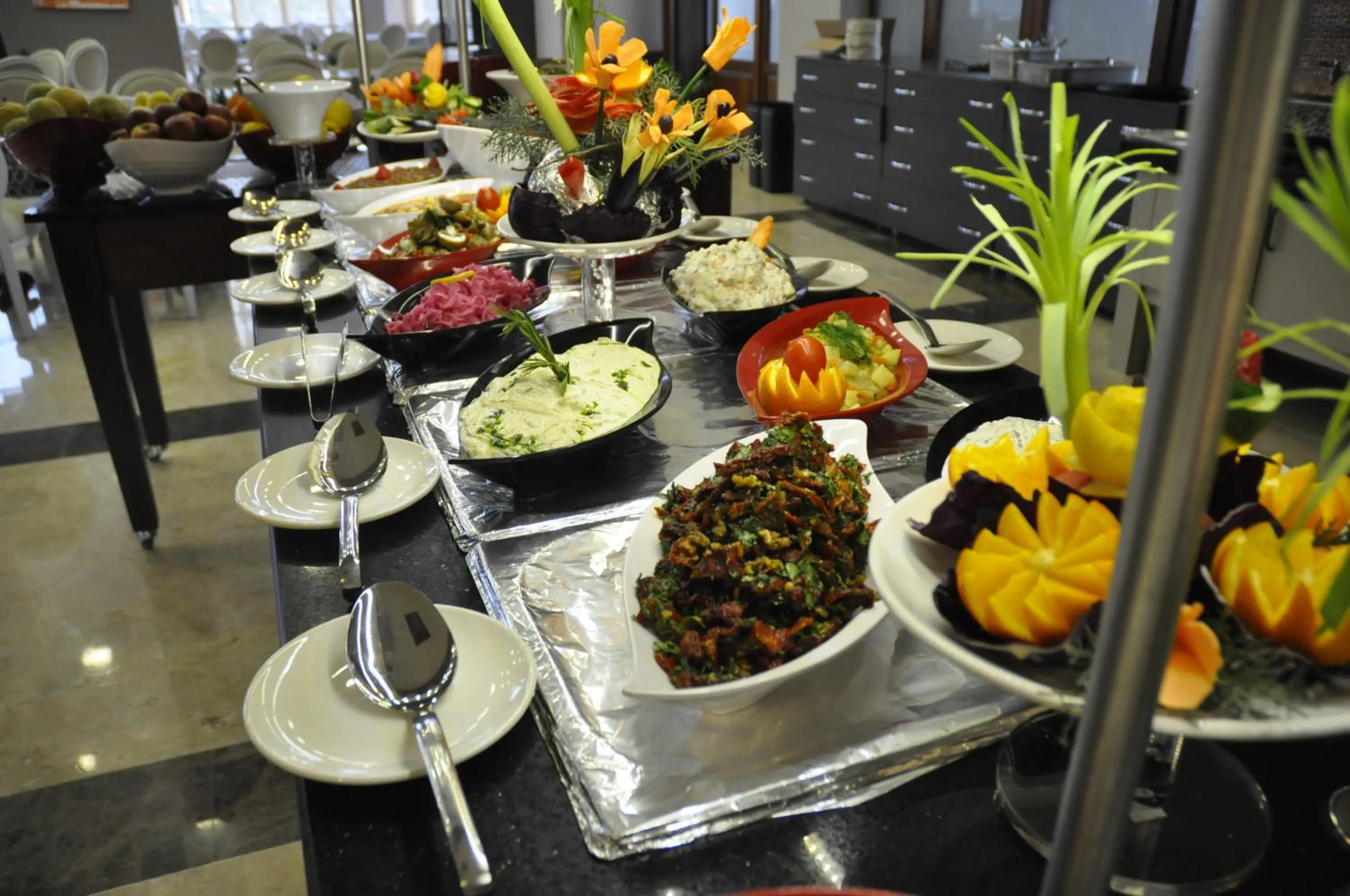 Buffet breakfast in CONNECT THERMAL HOTEL