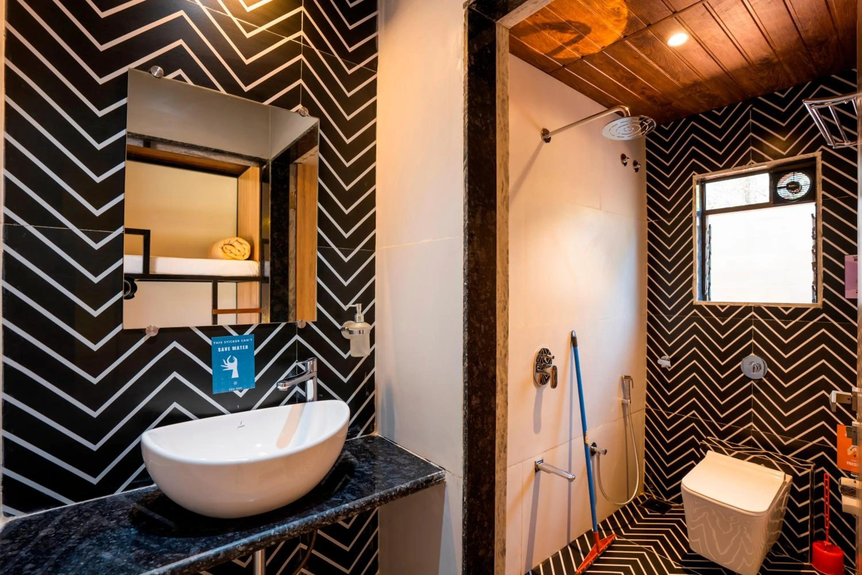 Bathroom in Zostel Plus Lonavala