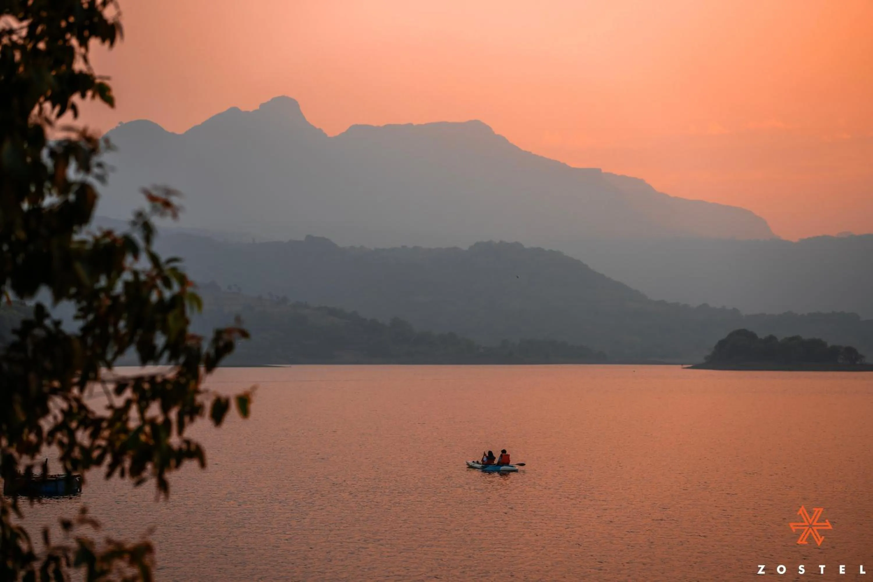Lake view in Zostel Plus Lonavala