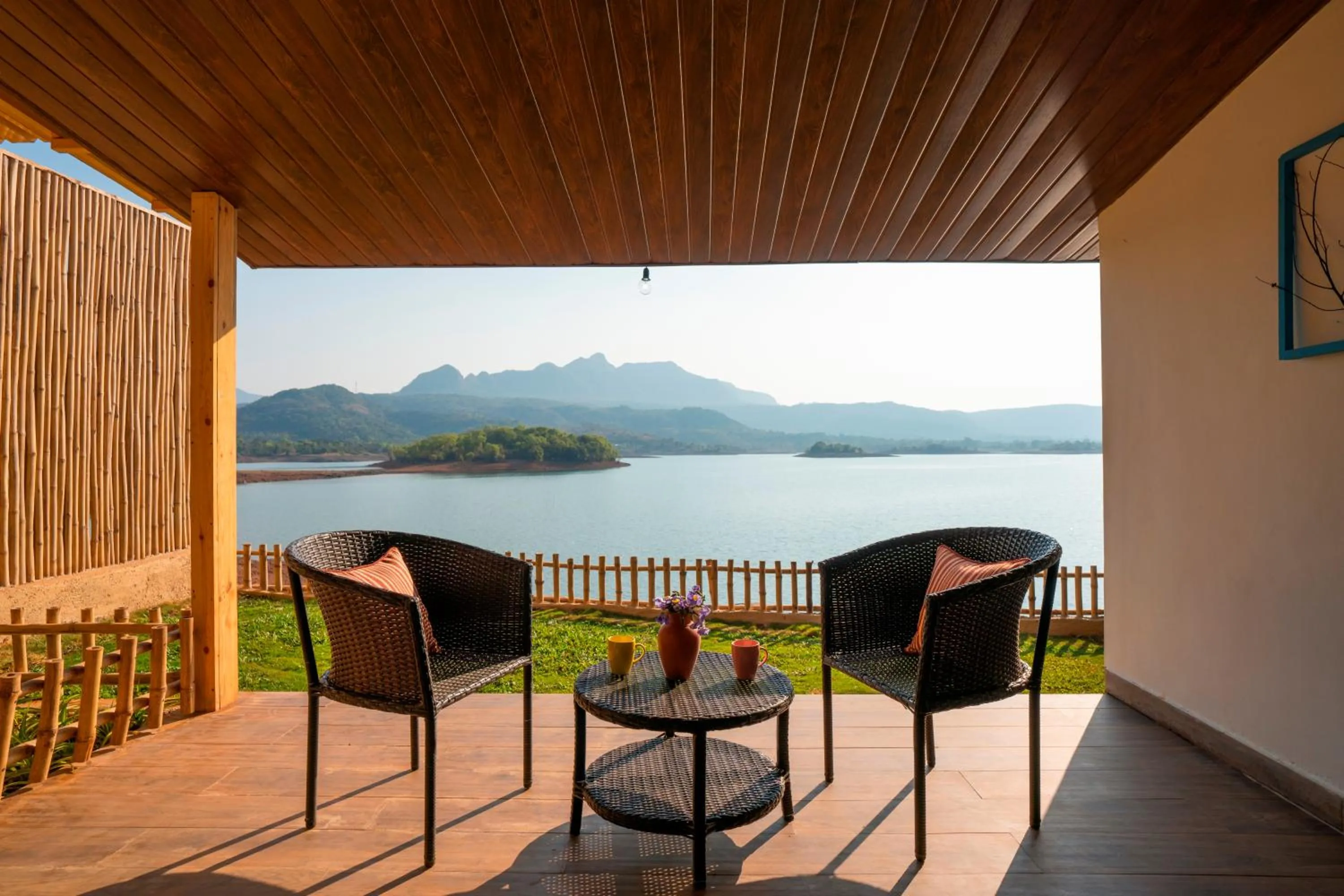 Balcony/Terrace in Zostel Plus Lonavala