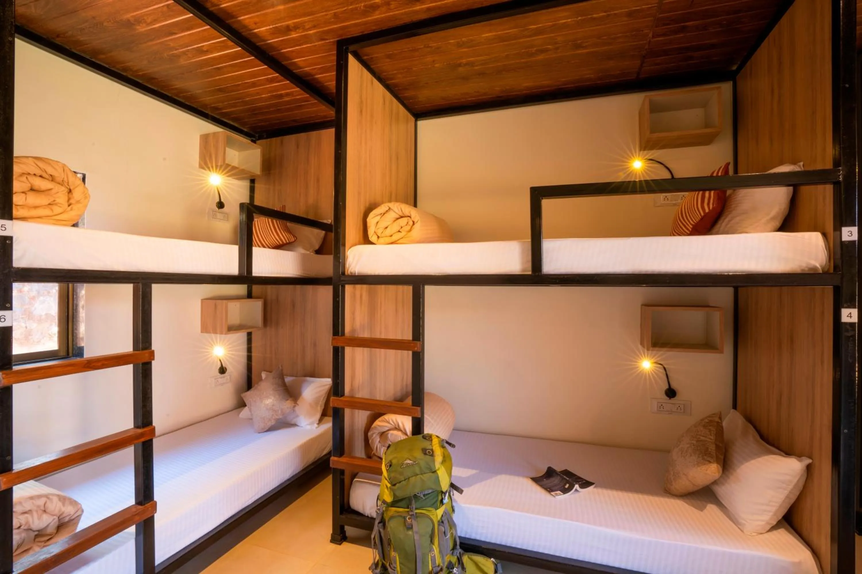bunk bed, Bed in Zostel Plus Lonavala