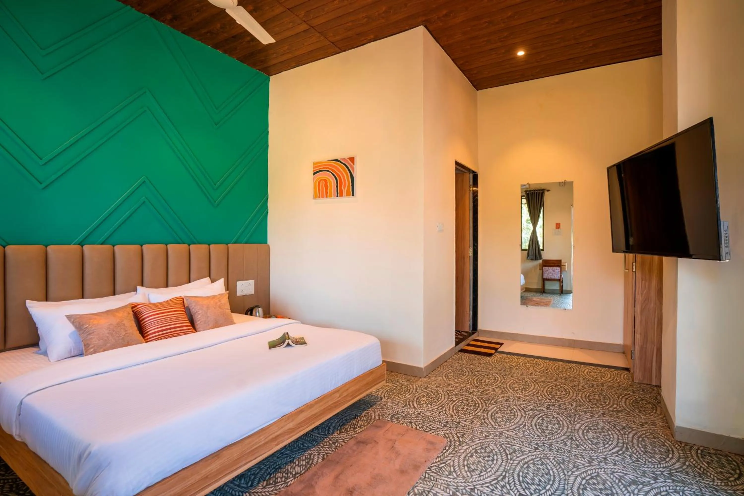 Photo of the whole room, Bed in Zostel Plus Lonavala
