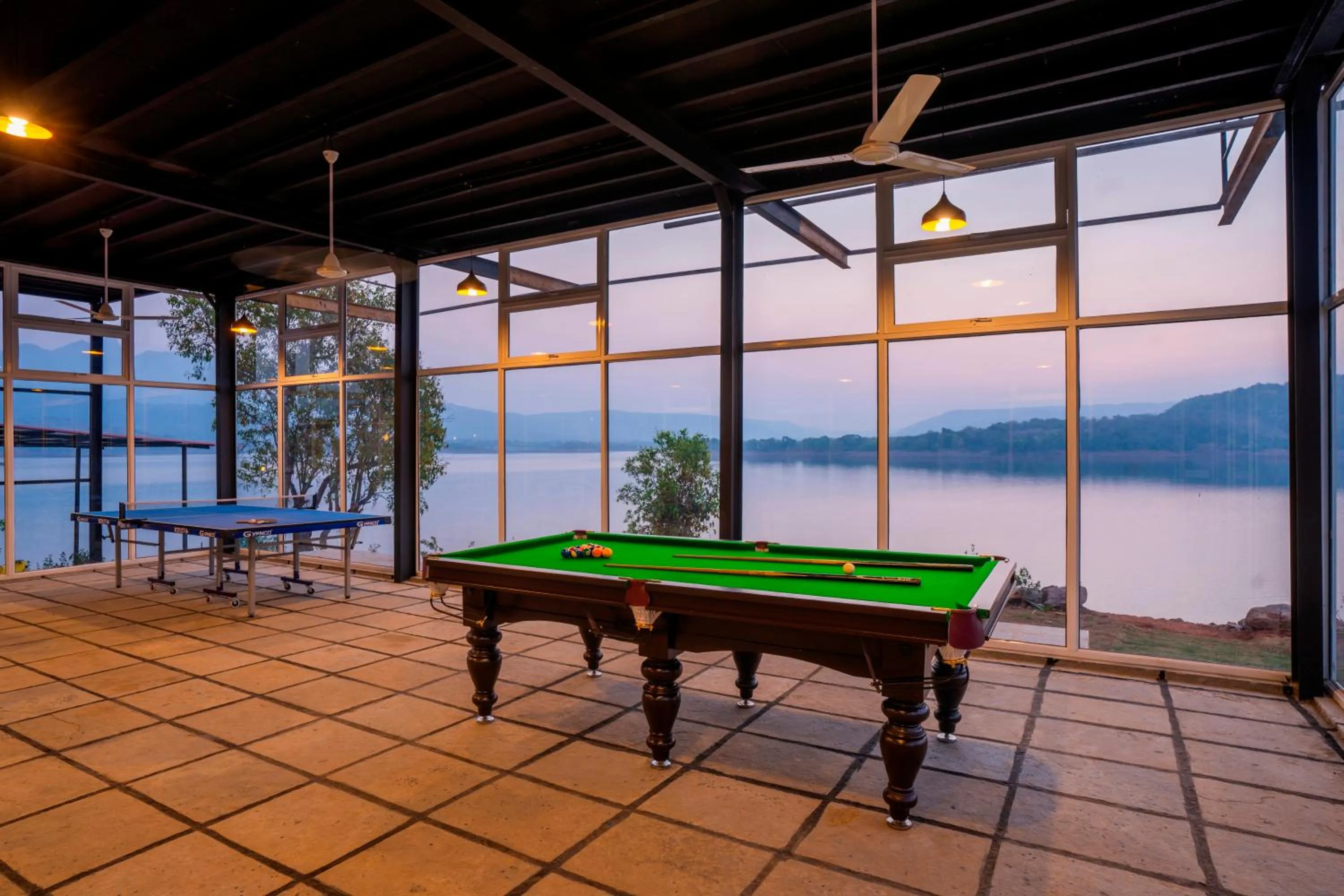 Billiard in Zostel Plus Lonavala