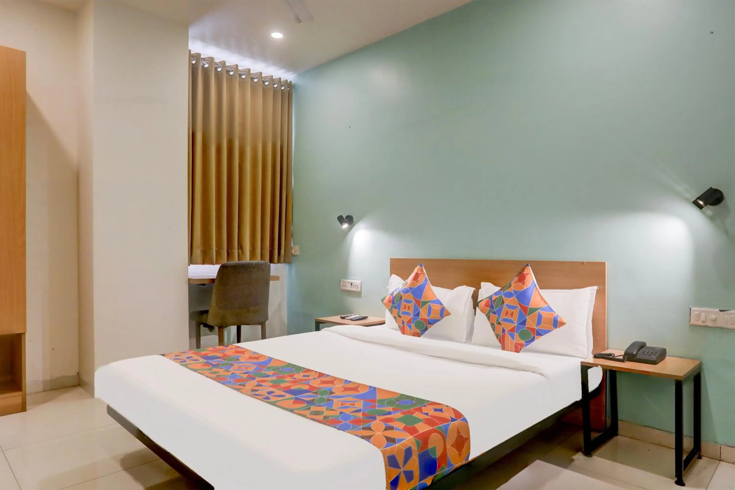 Bed in FabHotel Prime Ace II - Near Jupiter Hospital