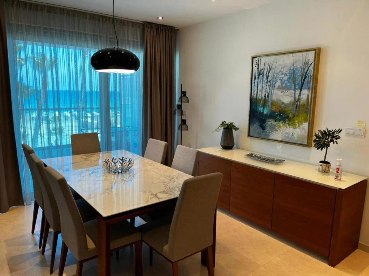 Living room in Aphrodite Plaza