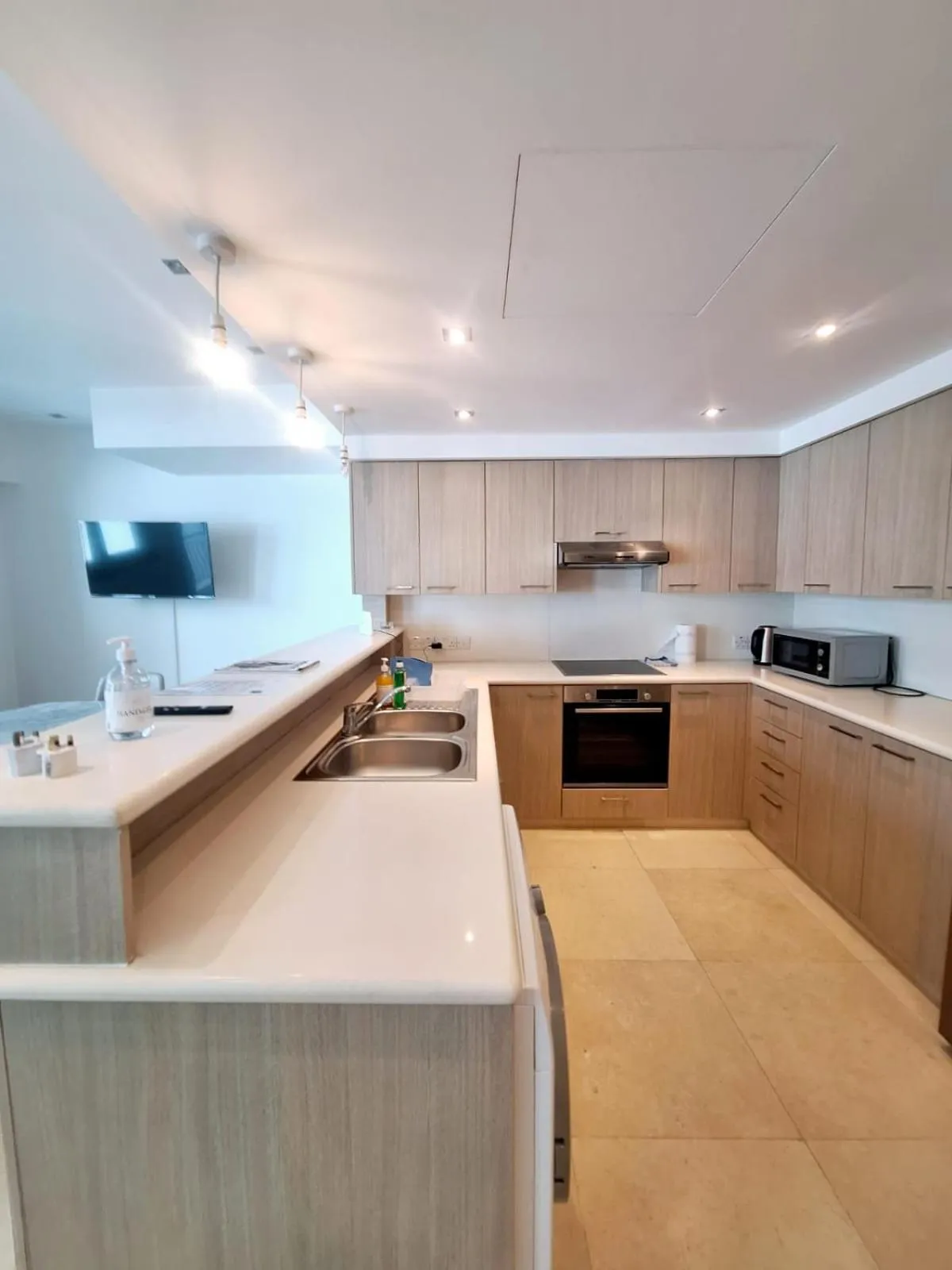 Kitchen or kitchenette in Aphrodite Plaza