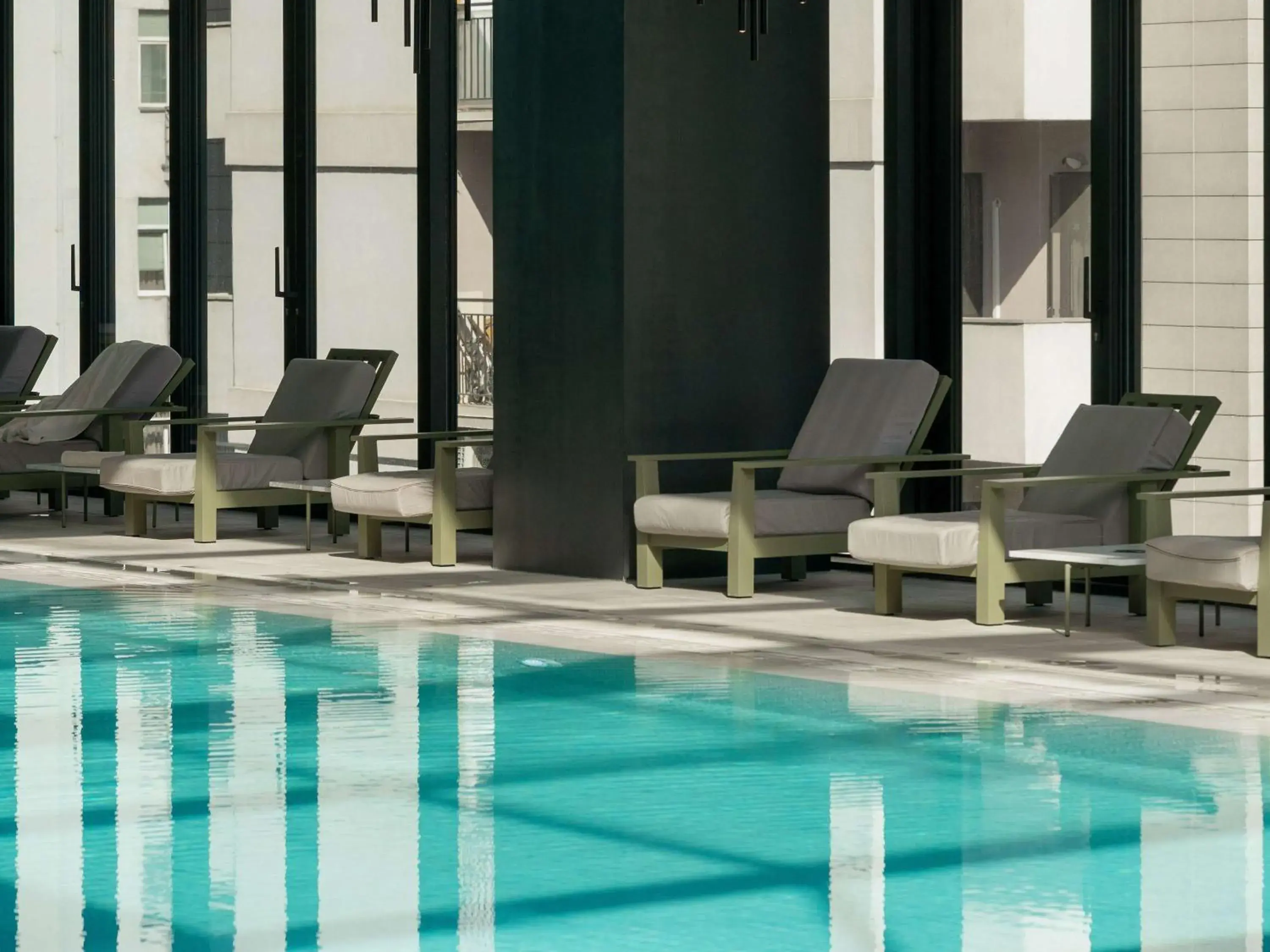 Pool view in Pullman Tbilisi Axis Towers Pool view in Pullman Tbilisi Axis Towers