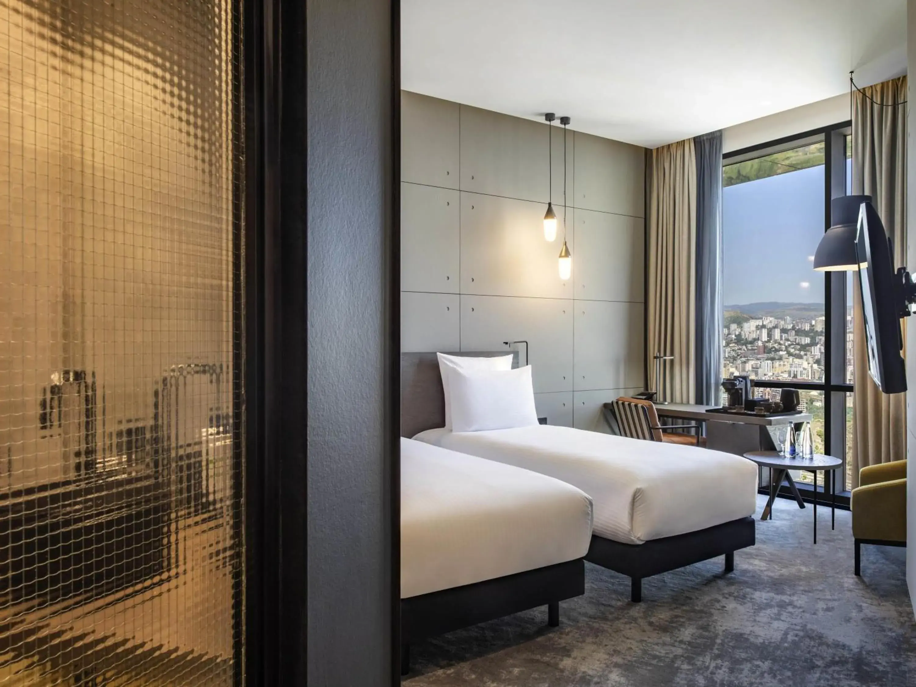 Bedroom, Bed in Pullman Tbilisi Axis Towers Bedroom, Bed in Pullman Tbilisi Axis Towers