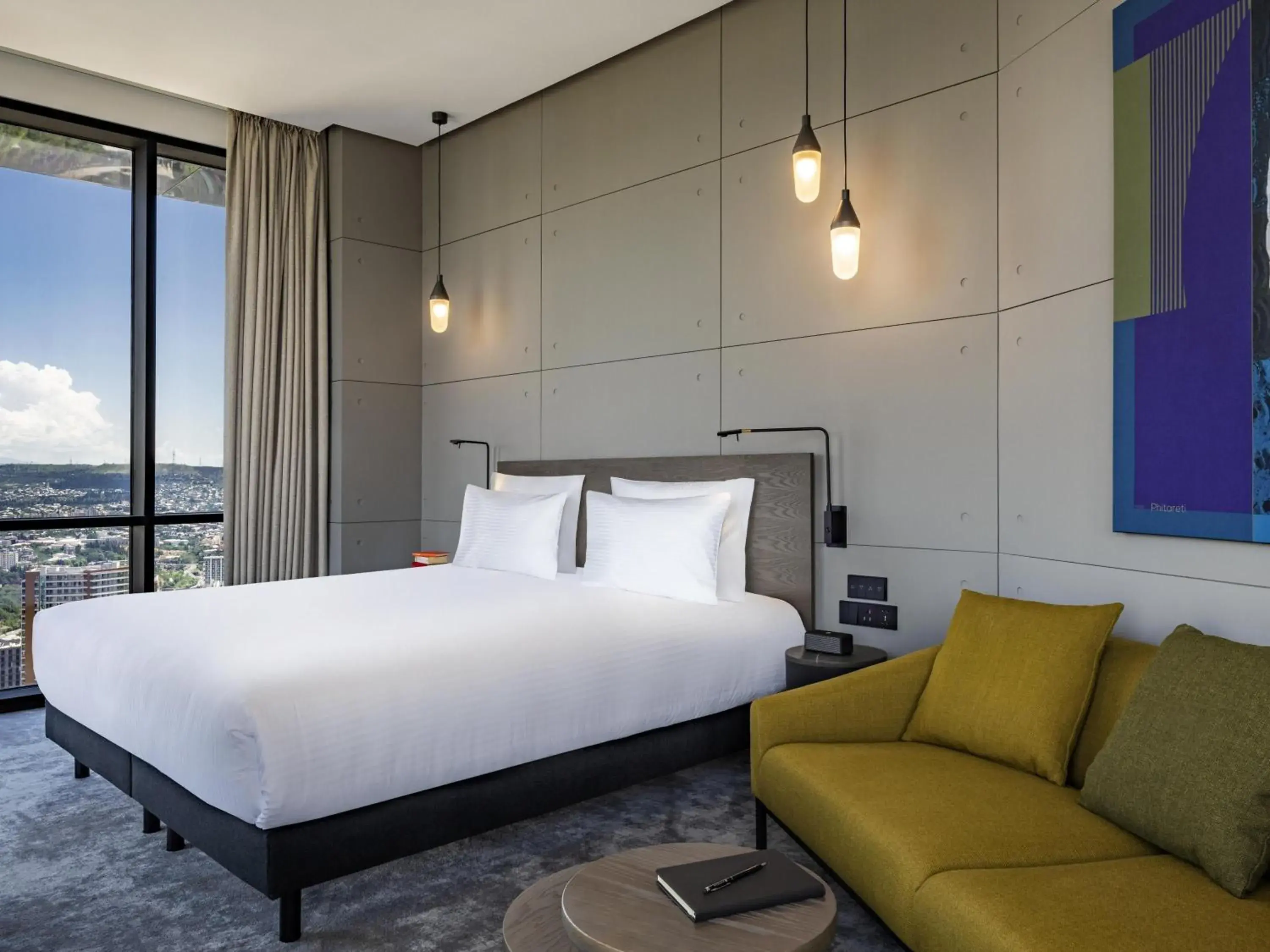 Bedroom, Bed in Pullman Tbilisi Axis Towers Bedroom, Bed in Pullman Tbilisi Axis Towers