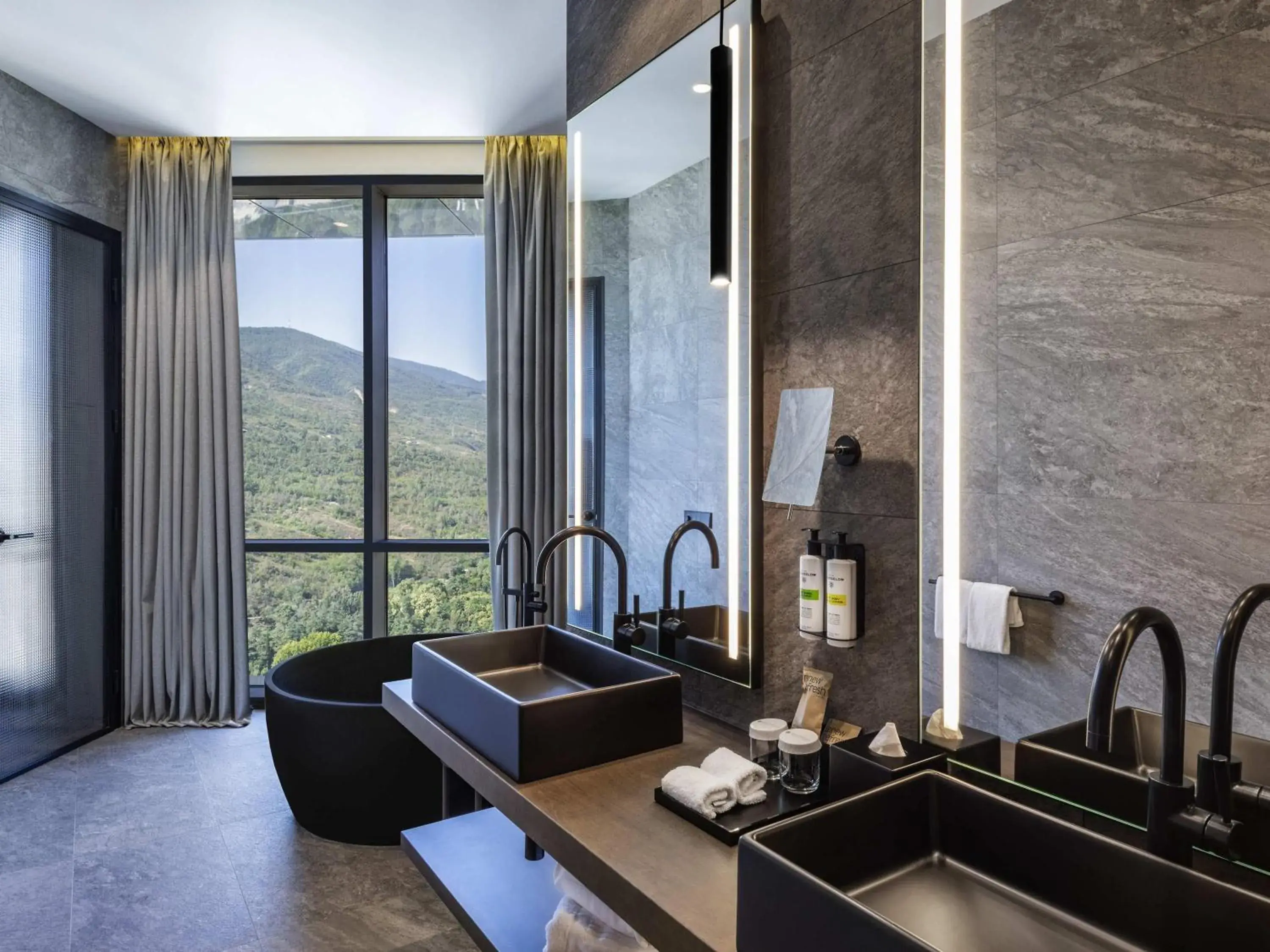 Bedroom in Pullman Tbilisi Axis Towers Bedroom in Pullman Tbilisi Axis Towers