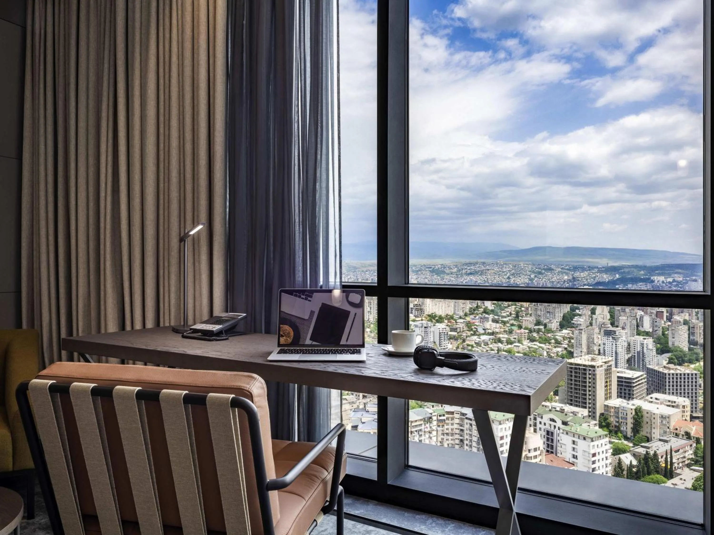Bedroom in Pullman Tbilisi Axis Towers