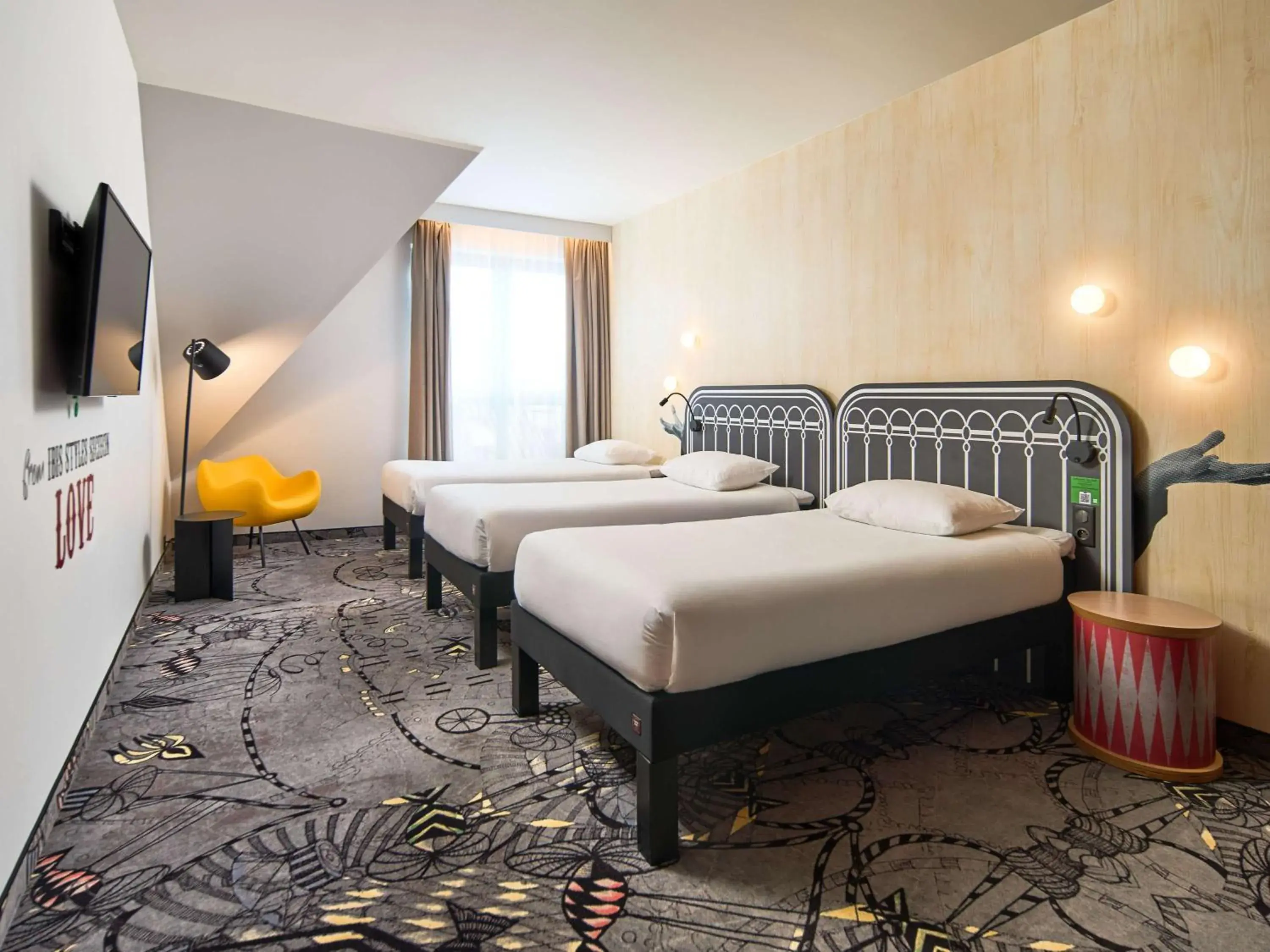 Bedroom, Bed in ibis Styles Szczecin Stare Miasto Bedroom, Bed in ibis Styles Szczecin Stare Miasto